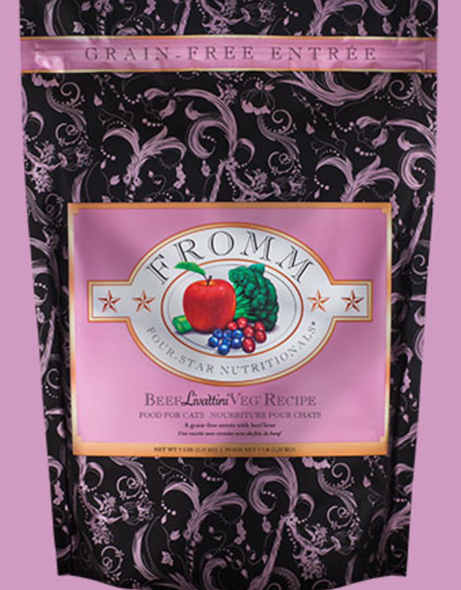 Fromm Fromm Four-Star Beef Livattini Veg Dry Cat Food - 10 lb