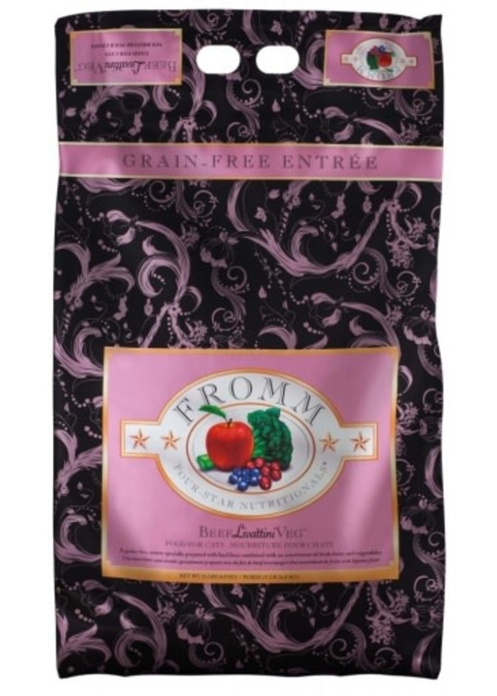 Fromm Fromm Four-Star Beef Livattini Veg Dry Cat Food - 10 lb