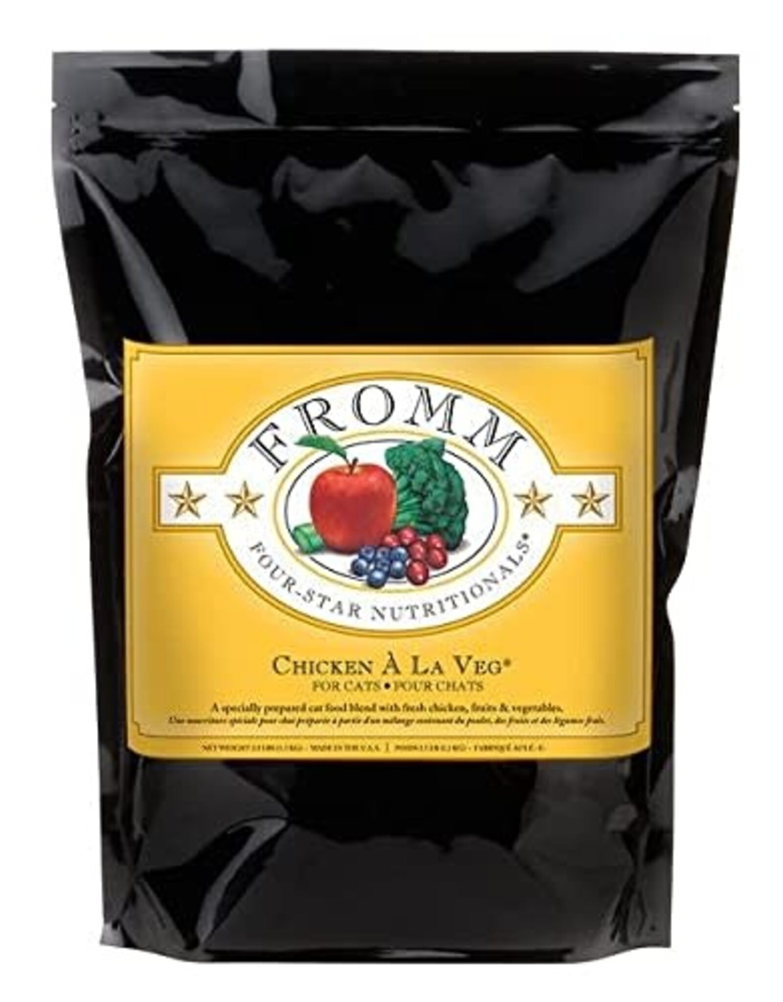 Fromm Fromm Four-Star Chicken a La Veg Dry Cat Food - 10 lb