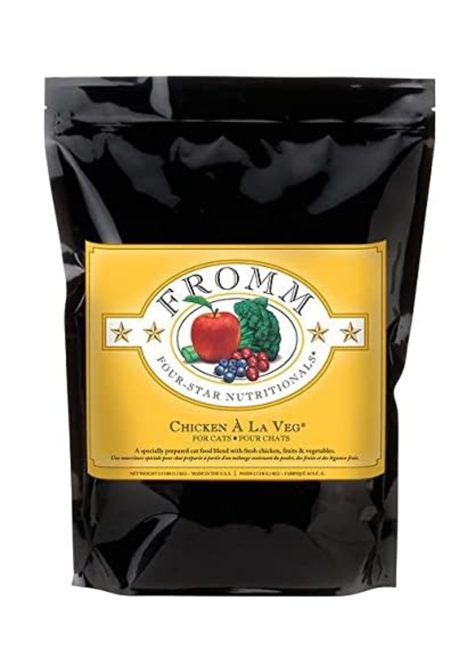 Fromm Fromm Four-Star Chicken a La Veg Dry Cat Food - 10 lb