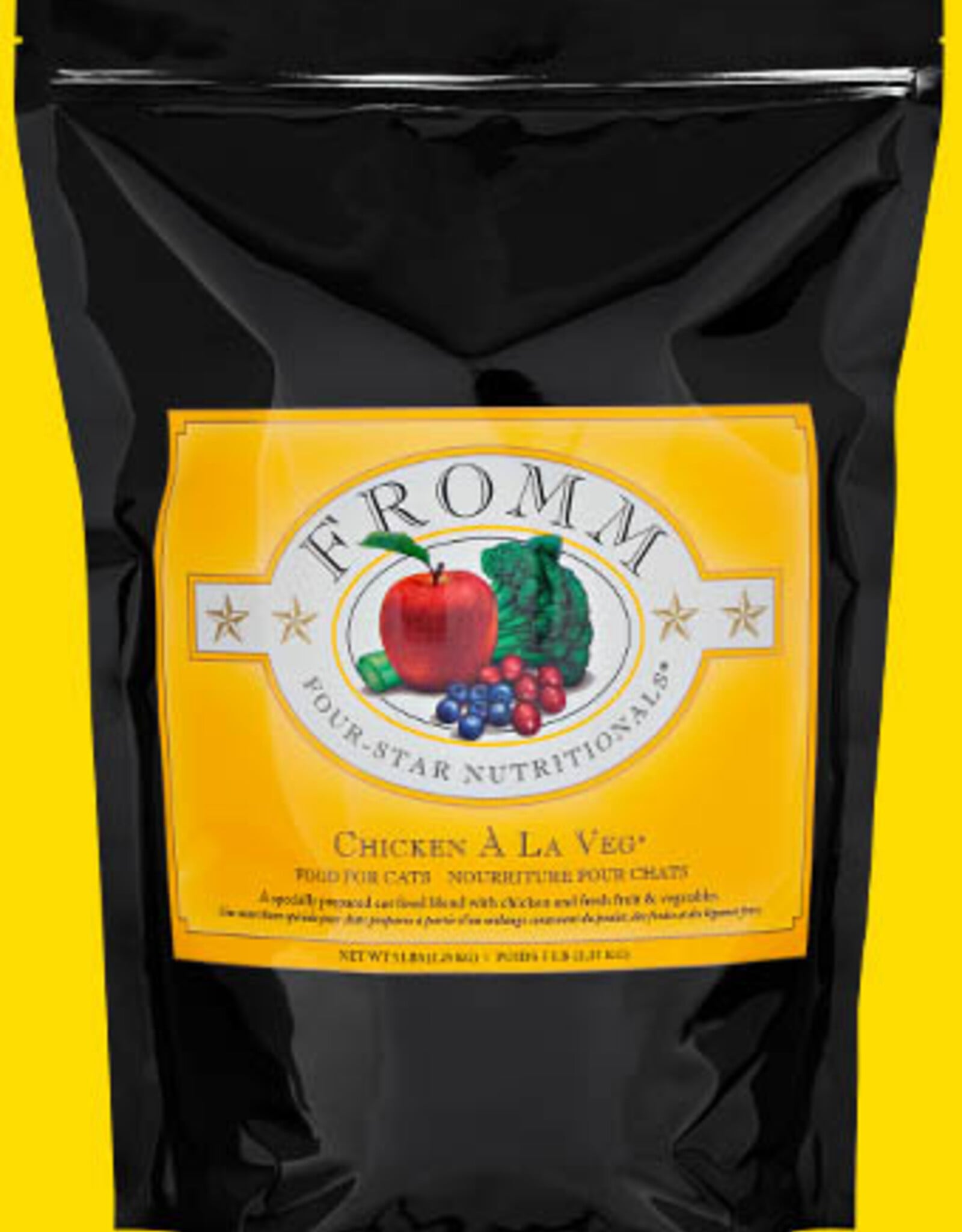 Fromm Fromm Four-Star Chicken a La Veg Dry Cat Food - 4 lb
