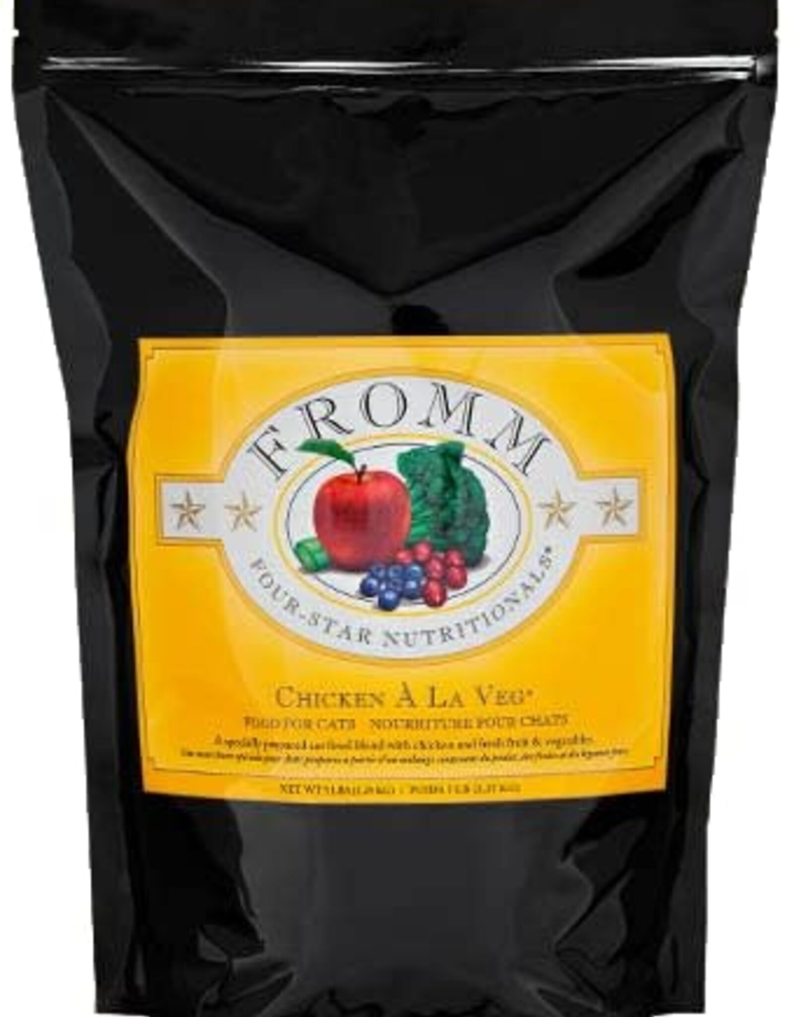 Fromm Fromm Four-Star Chicken a La Veg Dry Cat Food - 4 lb