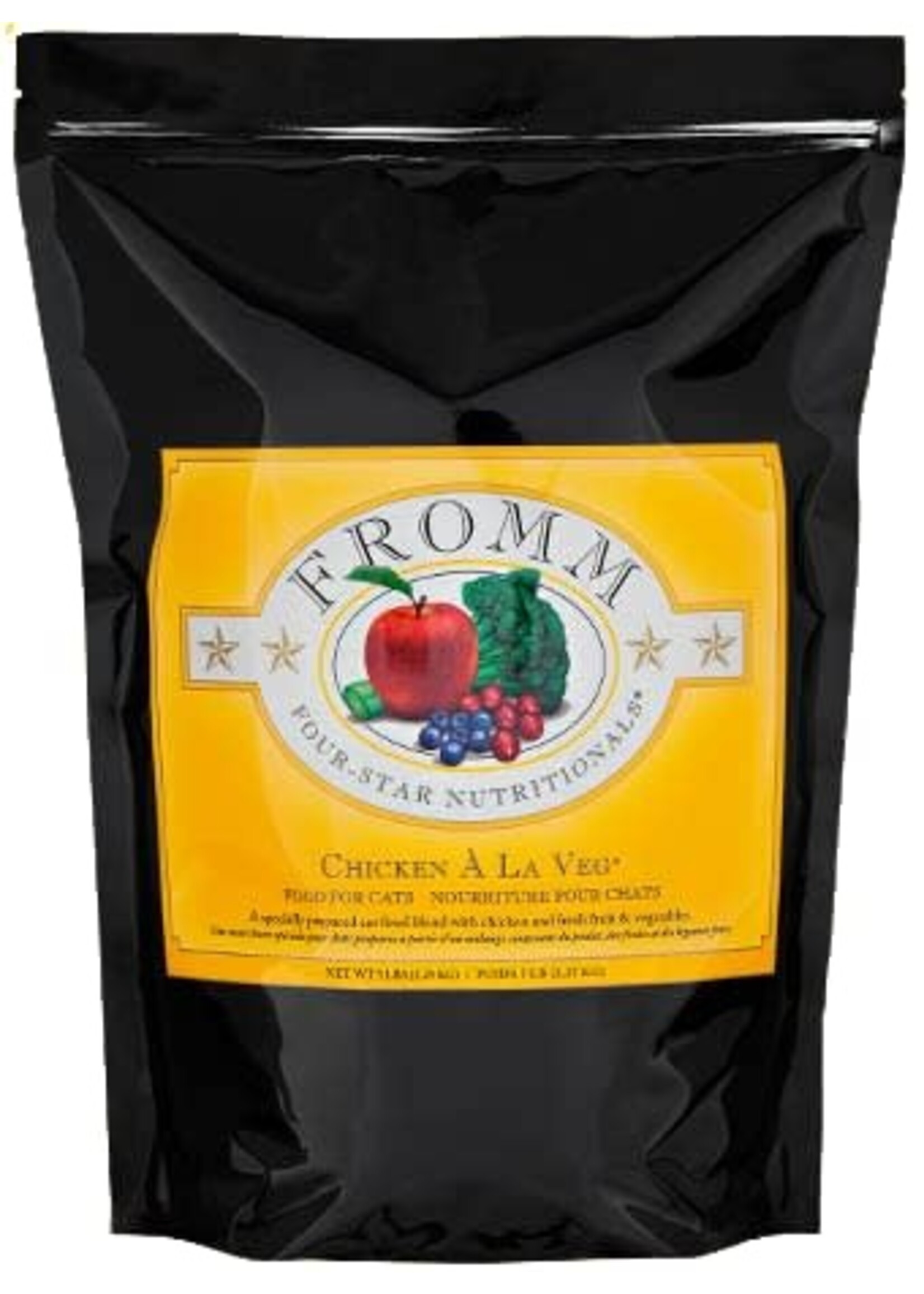 Fromm Fromm Four-Star Chicken a La Veg Dry Cat Food - 4 lb