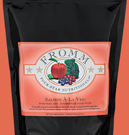 Fromm Fromm Four-Star Salmon a La Veg Dry Cat Food - 4 lb