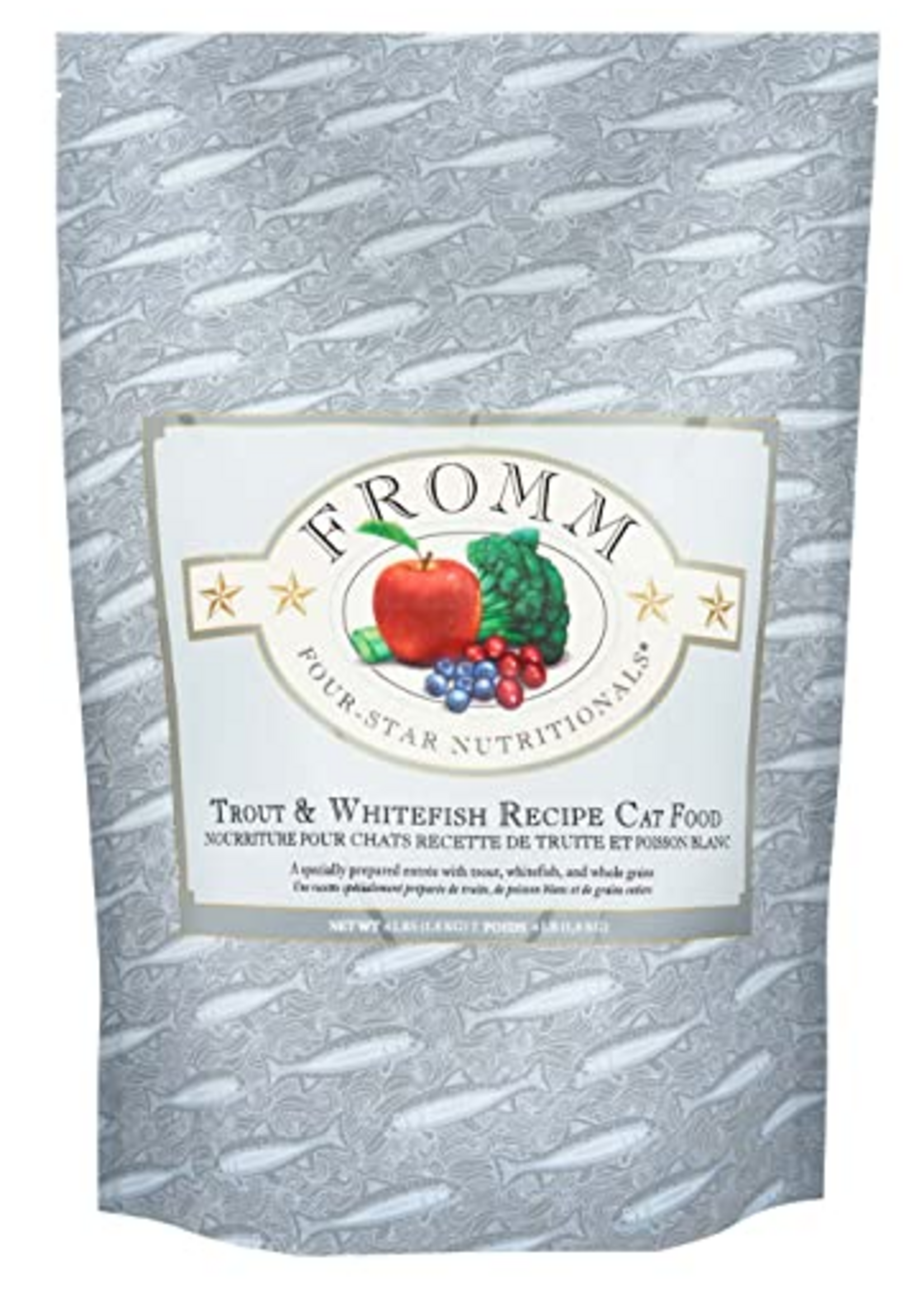 Fromm Fromm Four-Star Trout & Whitefish Dry Cat Food - 4 lb