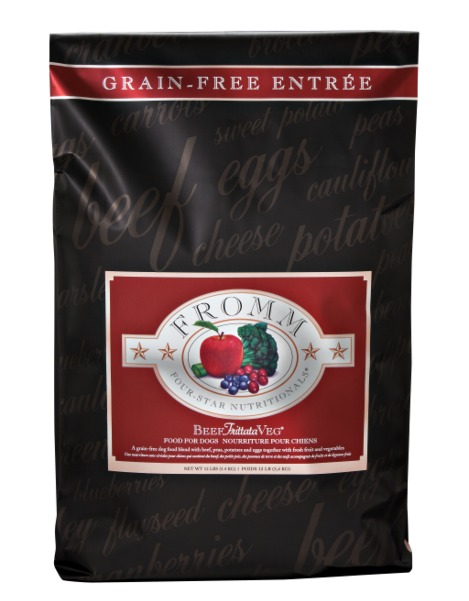 Fromm Fromm Four-Star Dry Dog Food - Beef Frittata Veg - 26 lb