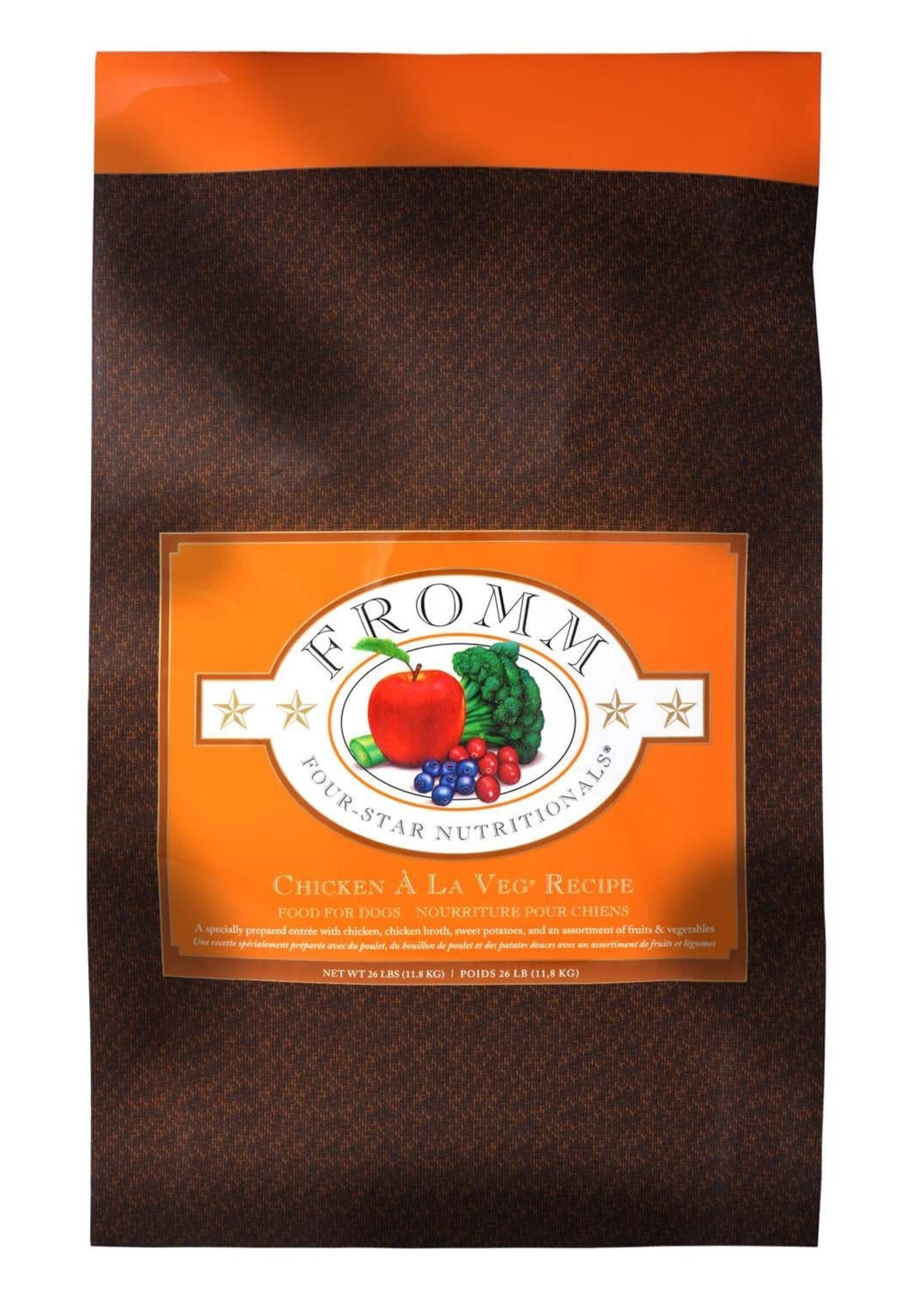 Fromm Fromm Four-Star Dry Dog Food - Chicken a la Veg - 26 lb