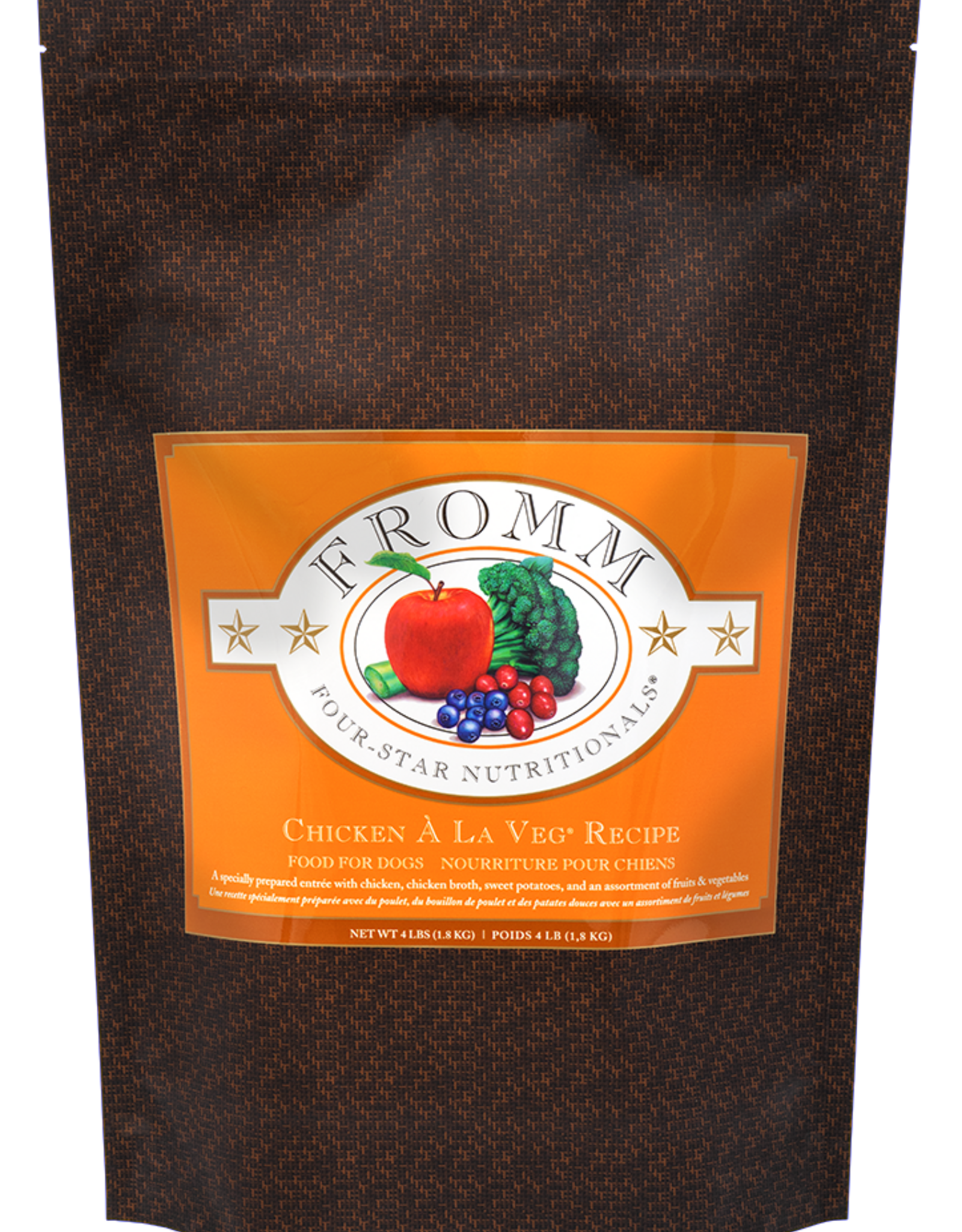 Fromm Fromm Four-Star Dry Dog Food - Chicken a la Veg - 4 lb