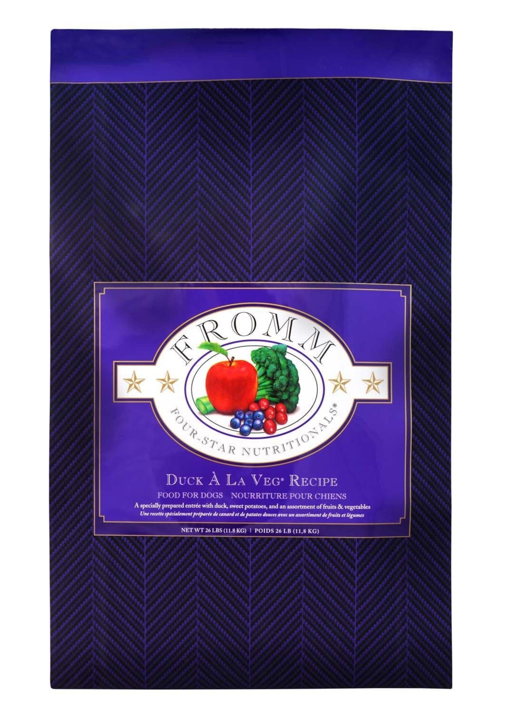 Fromm Fromm Four-Star Dry Dog Food - Duck a la Veg - 12 lb