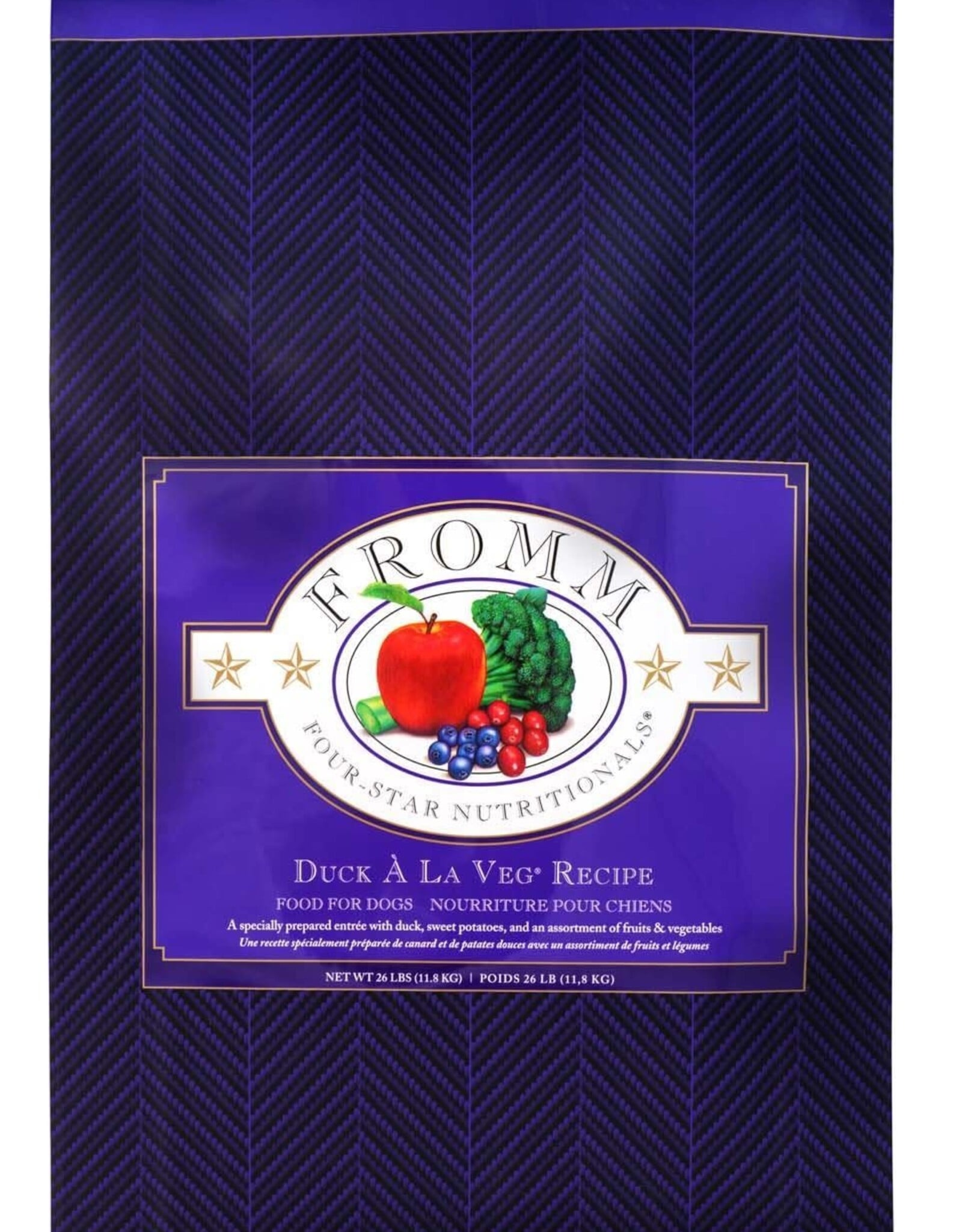 Fromm Fromm Four-Star Dry Dog Food - Duck a la Veg - 26 lb