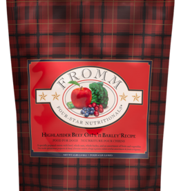 Fromm Fromm Four-Star Dry Dog Food - Highlander Beef - 4 lb