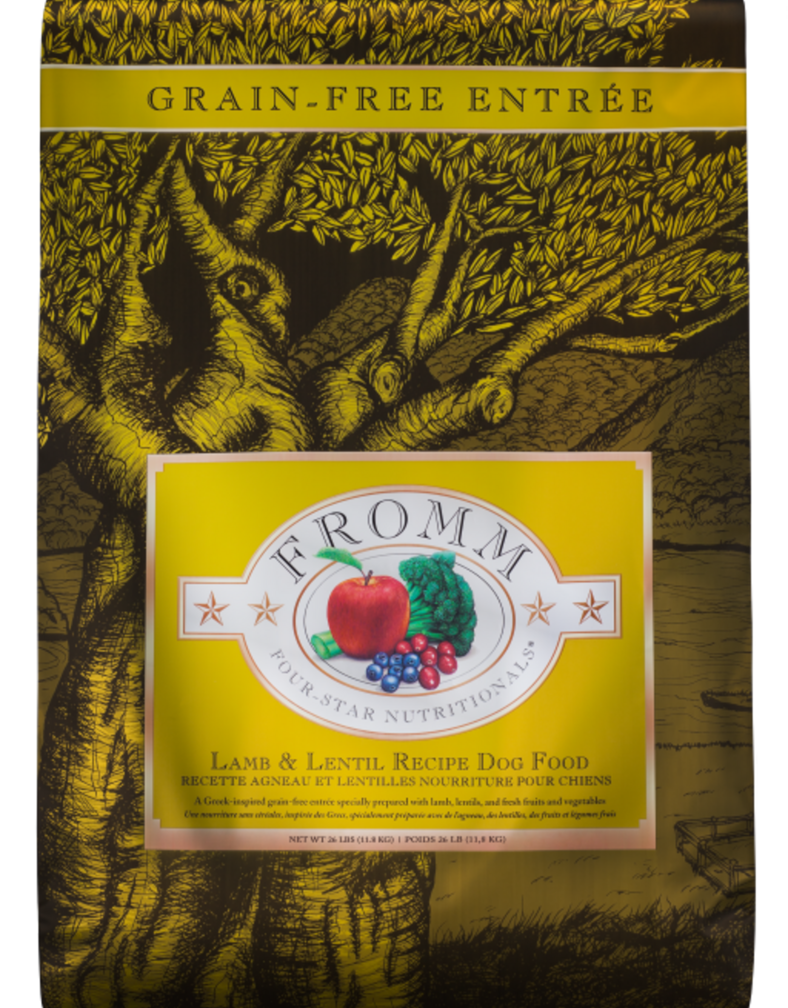 Fromm Fromm Four-Star Dry Dog Food - Lamb & Lentil - 26 lb