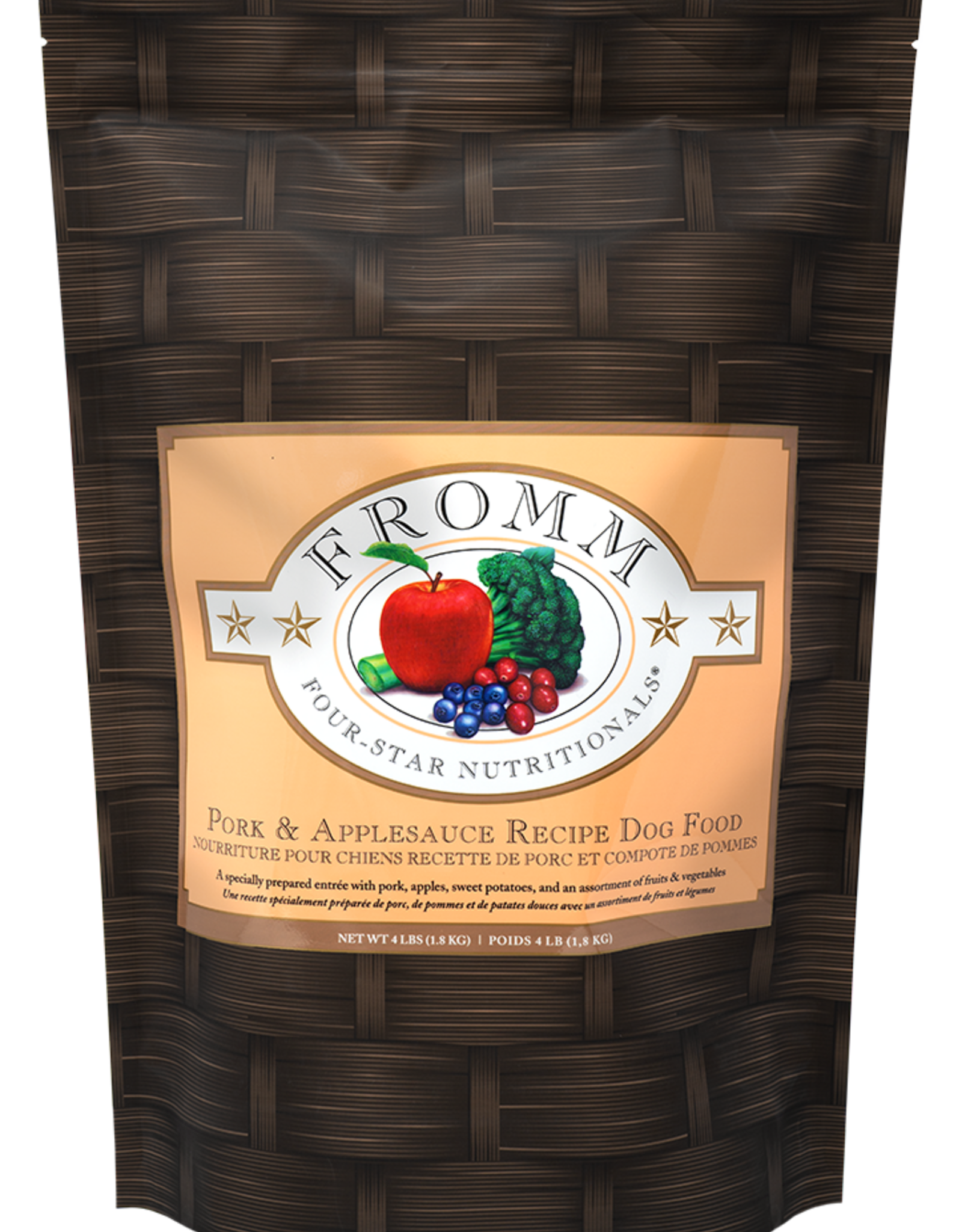 Fromm Fromm Four-Star Dry Dog Food - Pork & Applesauce - 4 lb