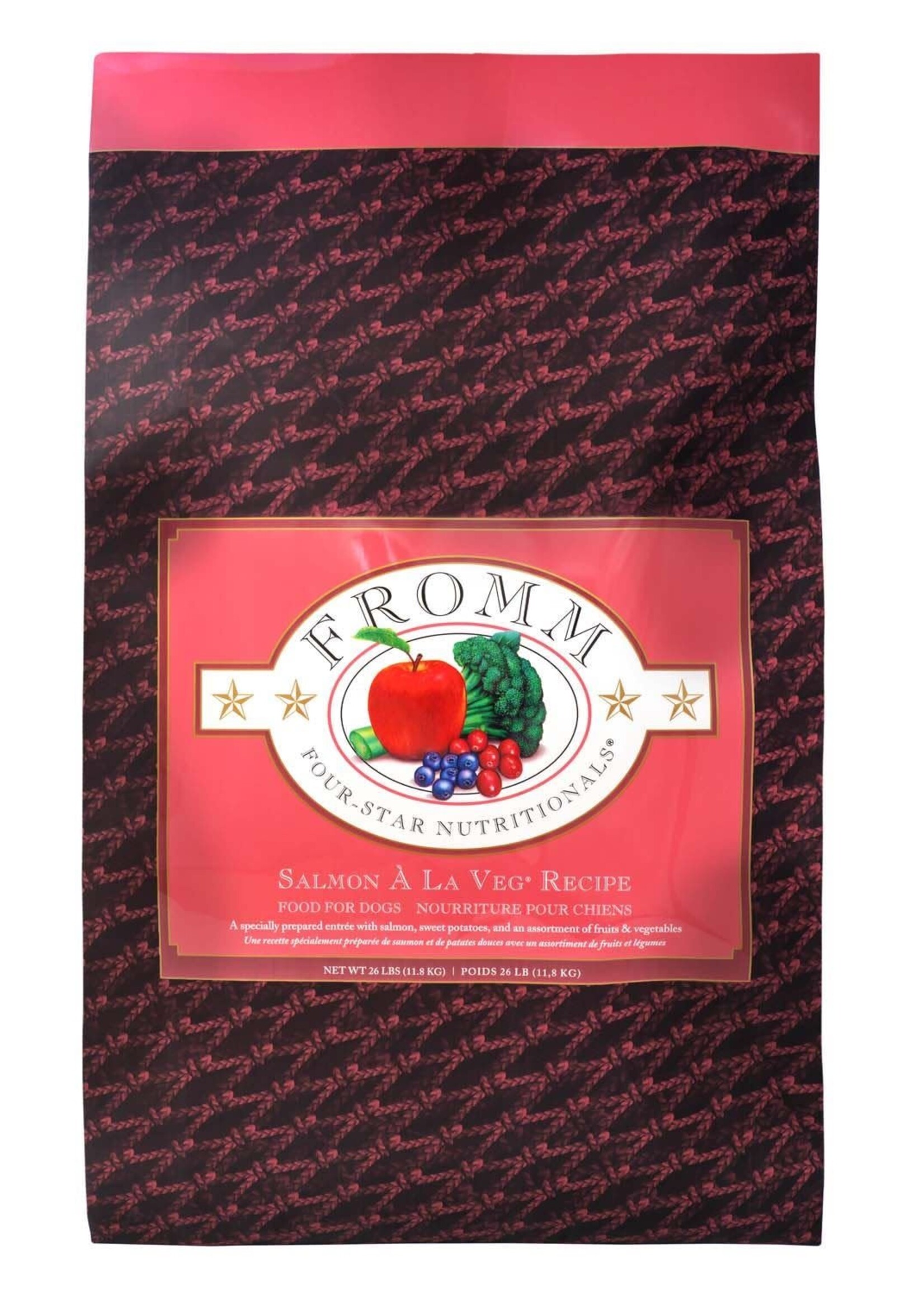 Fromm Fromm Four-Star Dry Dog Food - Salmon a la Veg - 26 lb