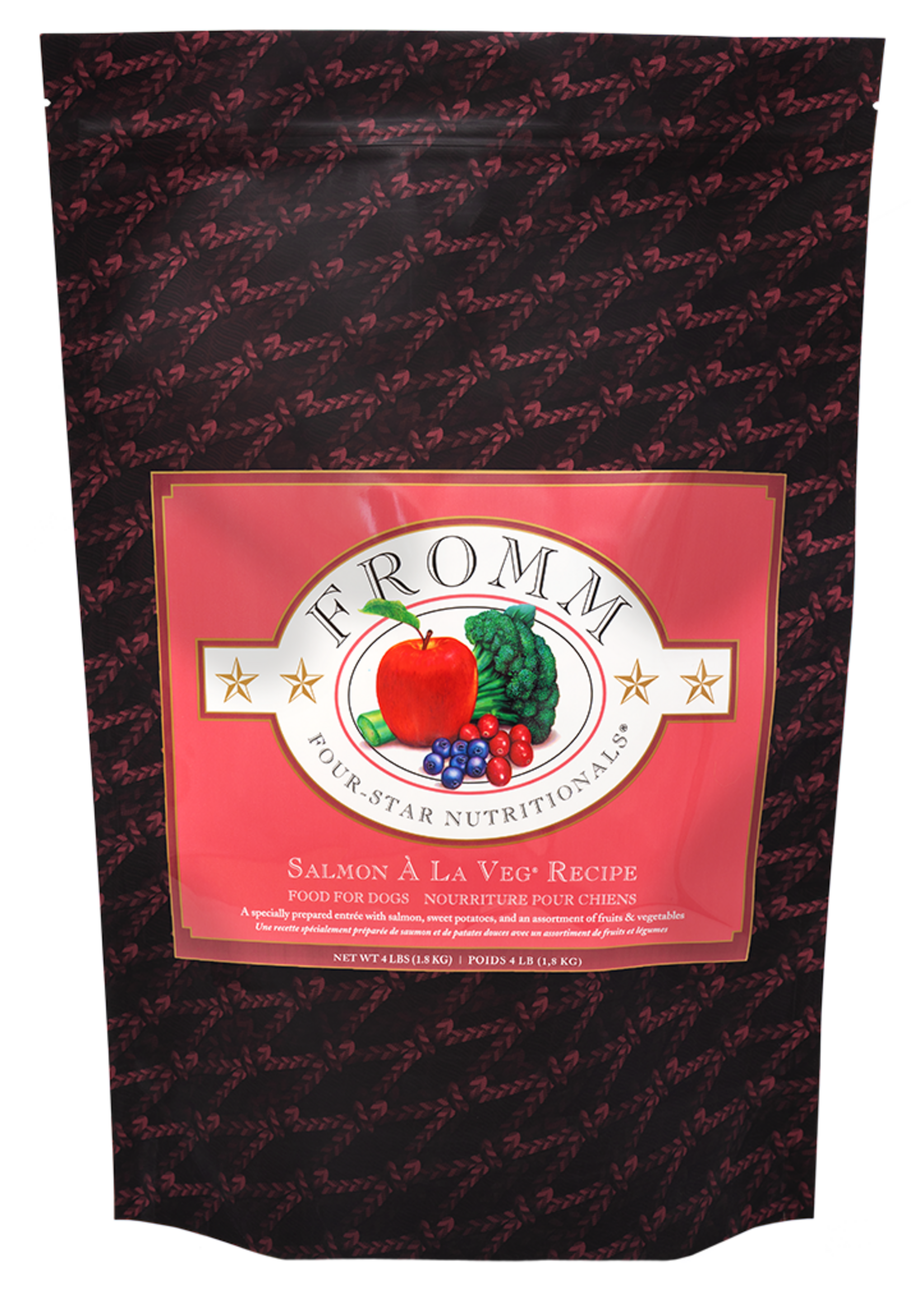 Fromm Fromm Four-Star Dry Dog Food - Salmon a la Veg - 4 lb