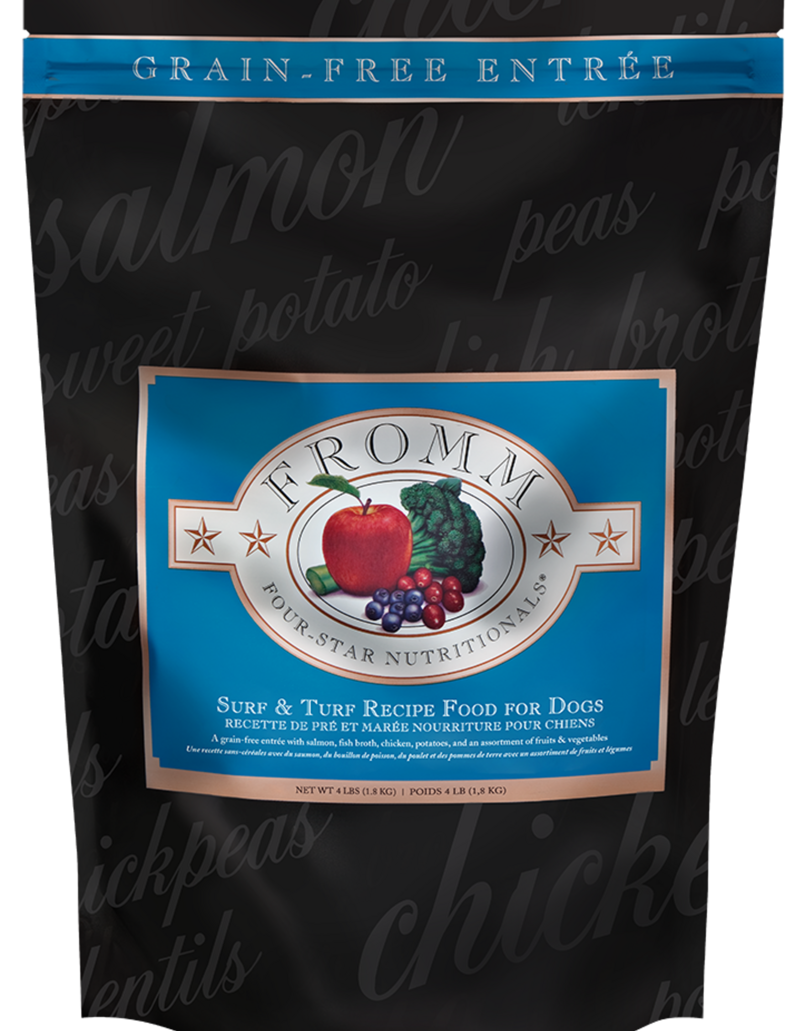 Fromm Fromm Four-Star Dry Dog Food - Surf & Turf - 4 lb