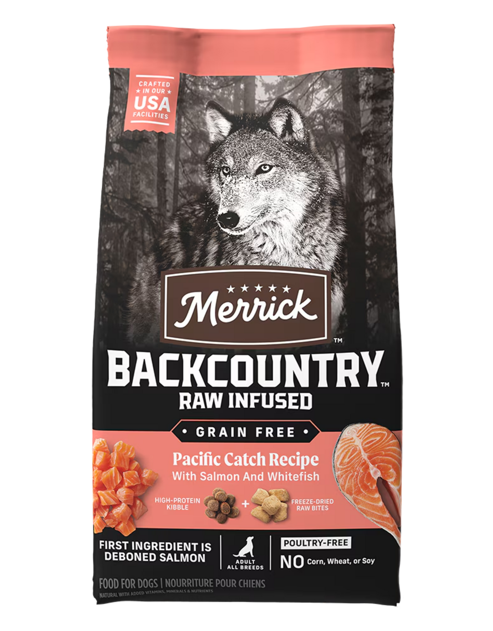 Merrick Merrick Backcountry Dry Dog Food Grain Free Pacific Catch - 20 lb