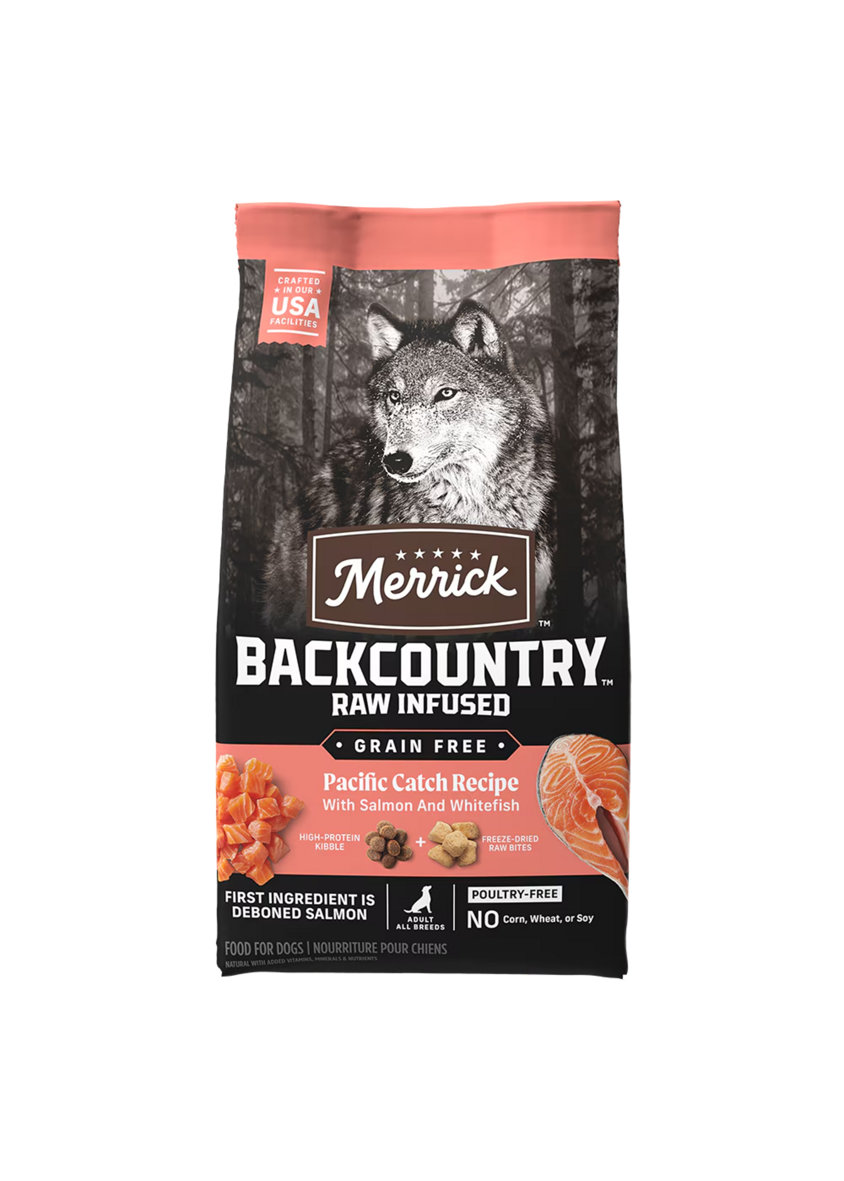 Merrick Merrick Backcountry Dry Dog Food Grain Free Pacific Catch - 20 lb