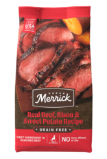 Merrick Merrick Grain Free Dry Dog Food Bison, Beef & Sweet Potato - 22 lb