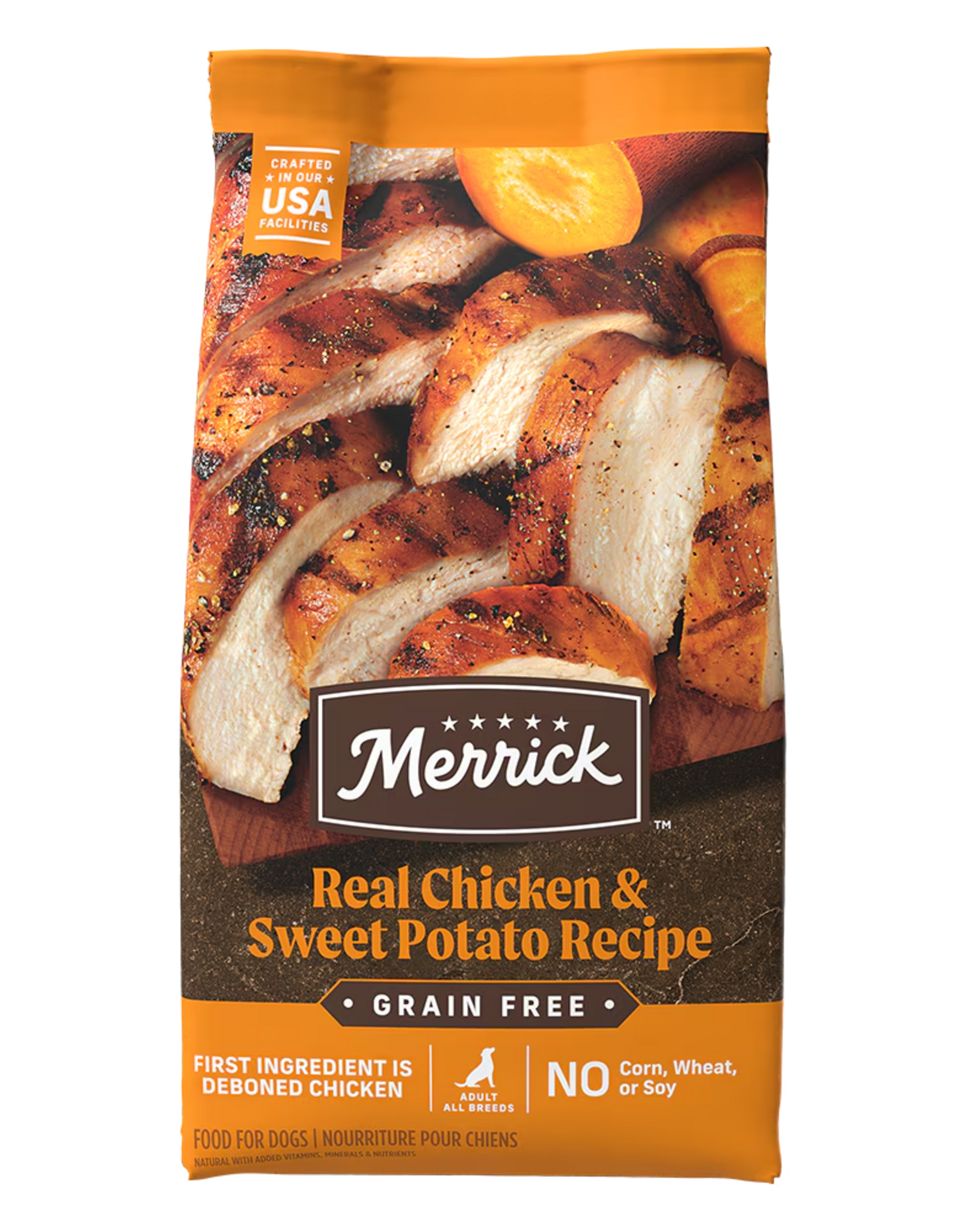 Merrick Merrick Grain Free Dry Dog Food Chicken & Sweet Potato - 10 lb