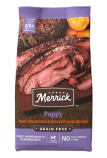 Merrick Merrick Grain Free Dry Dog Food Puppy Texas Beef - 4 lb
