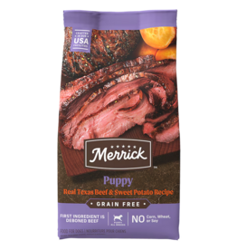 Merrick Merrick Grain Free Dry Dog Food Puppy Texas Beef - 4 lb