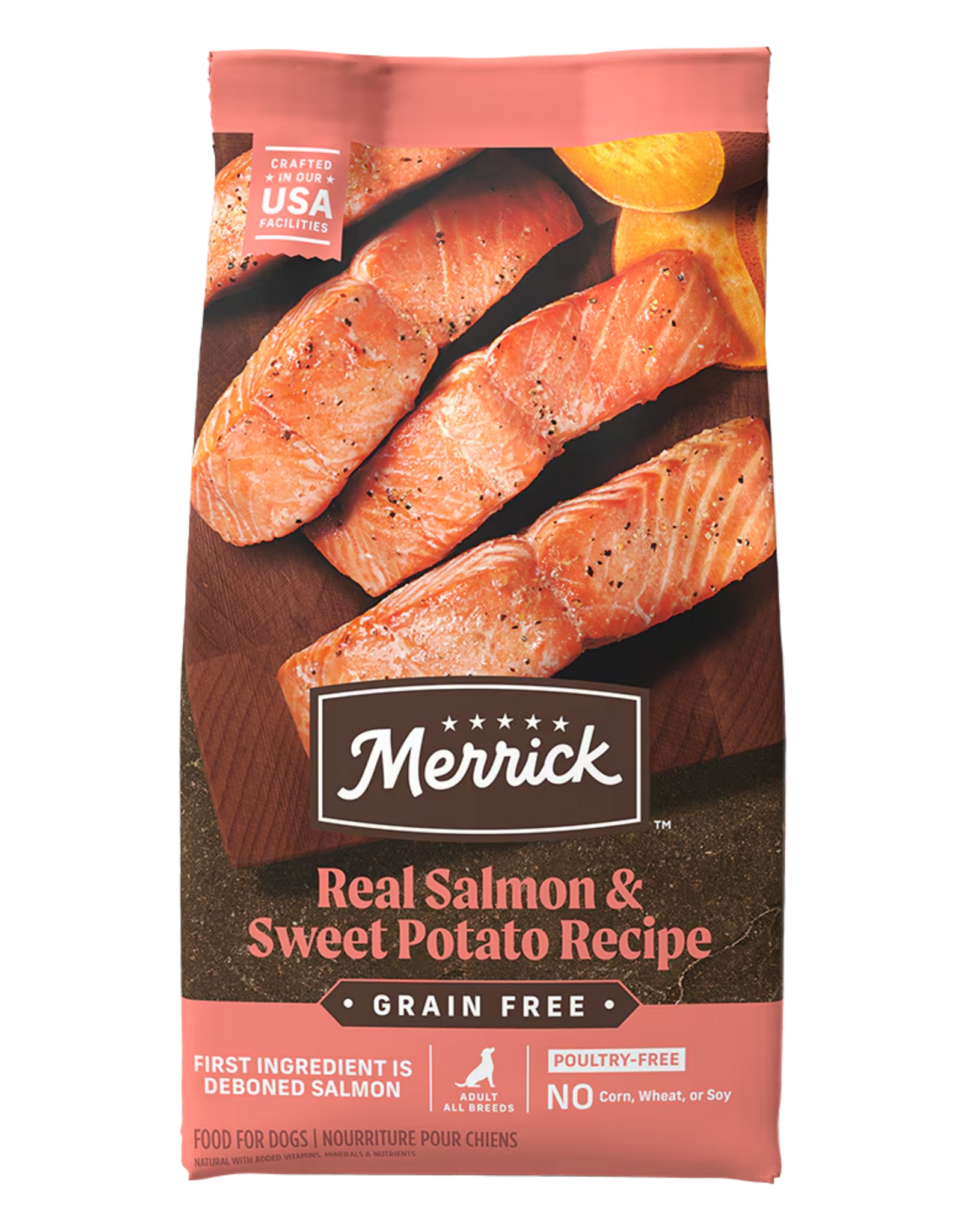 Merrick Merrick Grain Free Dry Dog Food Salmon & Sweet Potato - 10 lb
