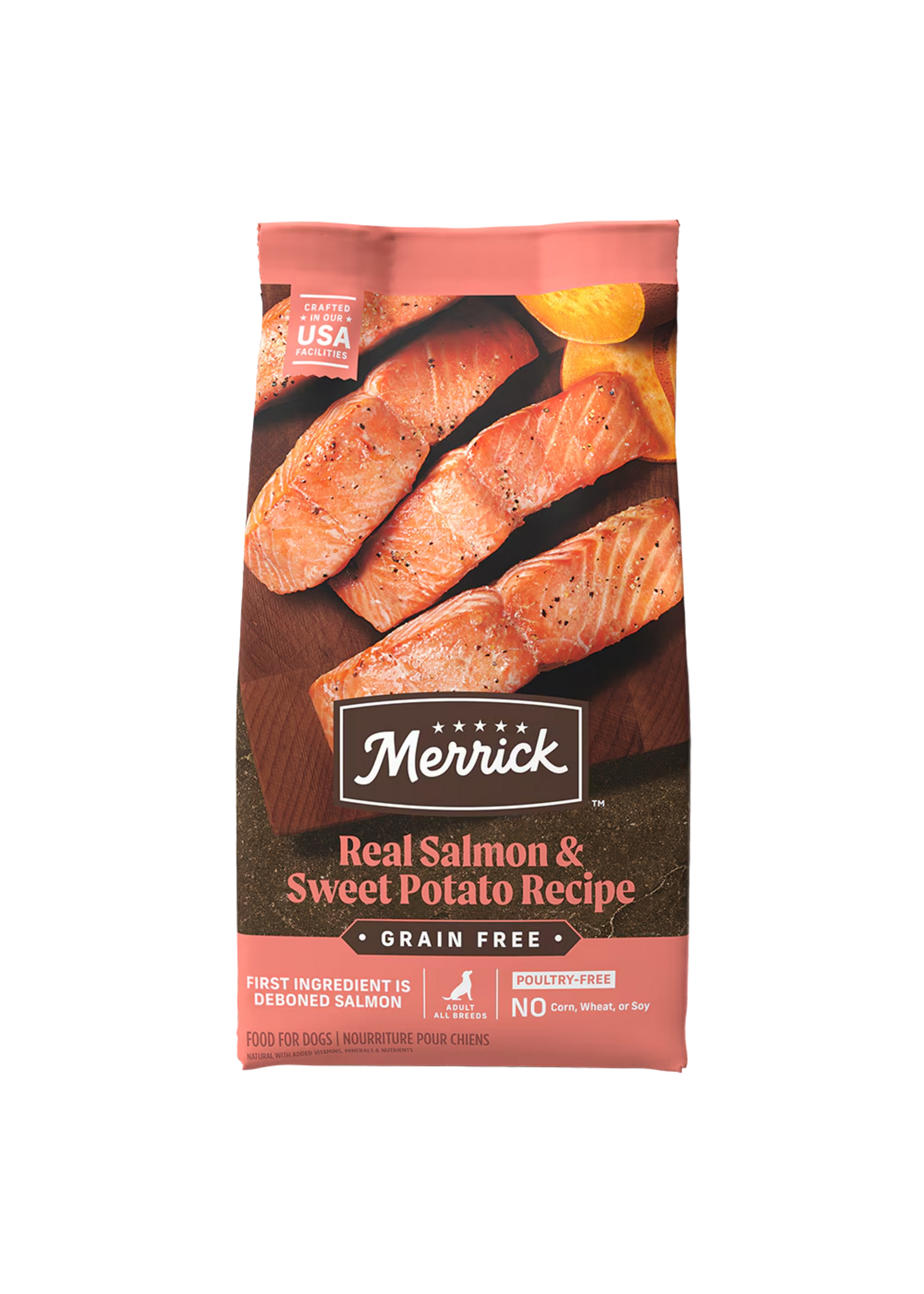 Merrick Merrick Grain Free Dry Dog Food Salmon & Sweet Potato - 10 lb