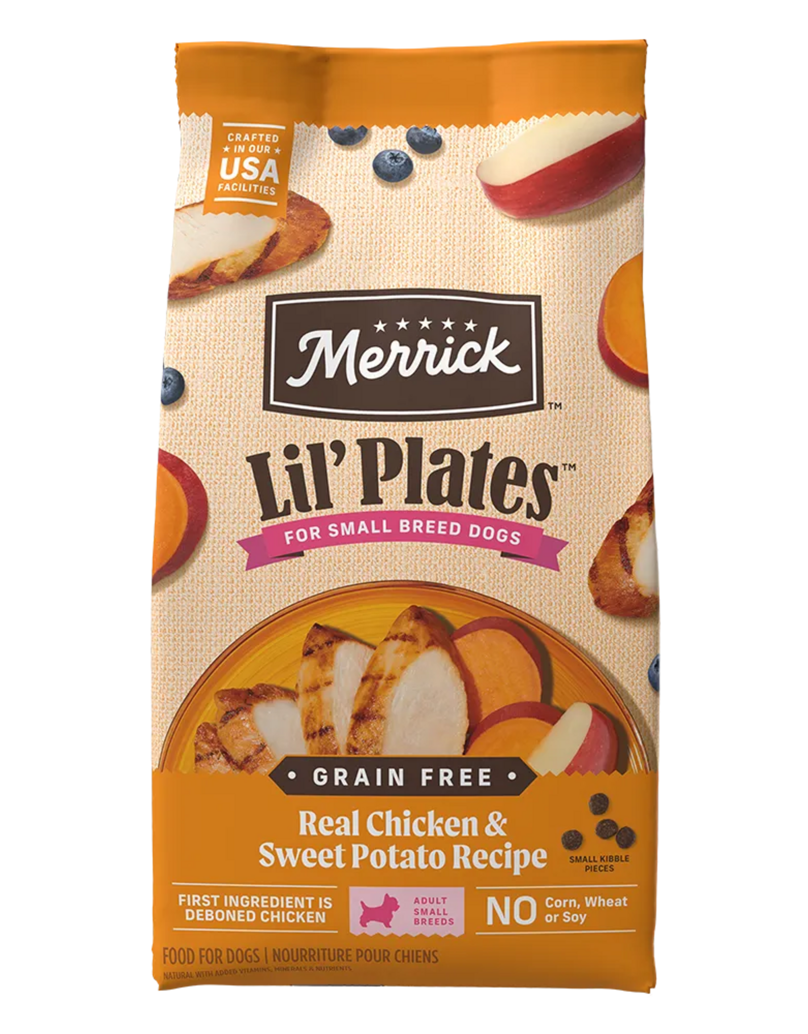 Merrick Merrick Lil' Plates Dry Dog Food Chicken & Sweet Potato - 4 lb