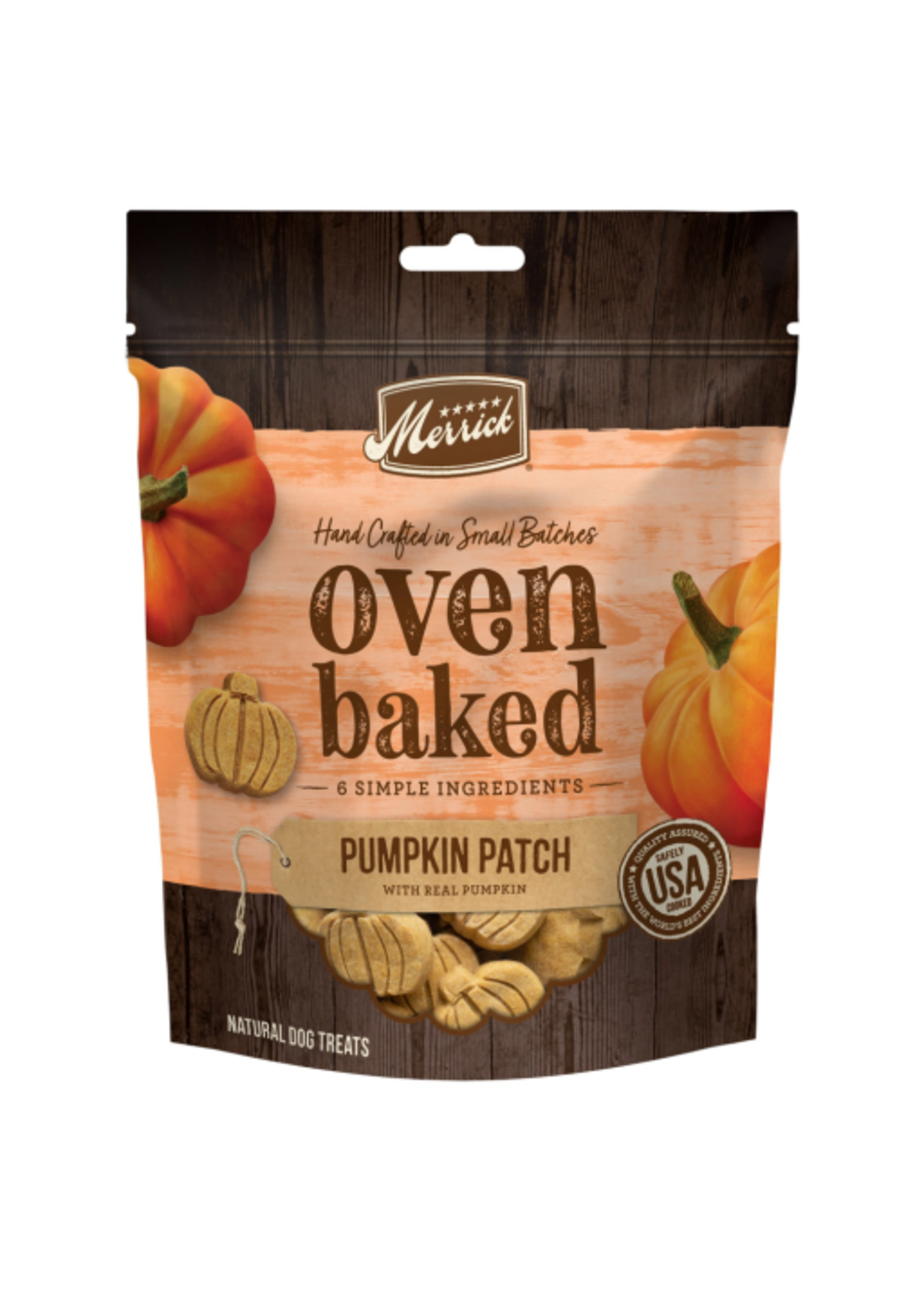 Merrick Merrick Oven Baked Pumpkin Patch Dog Treats - 10 oz