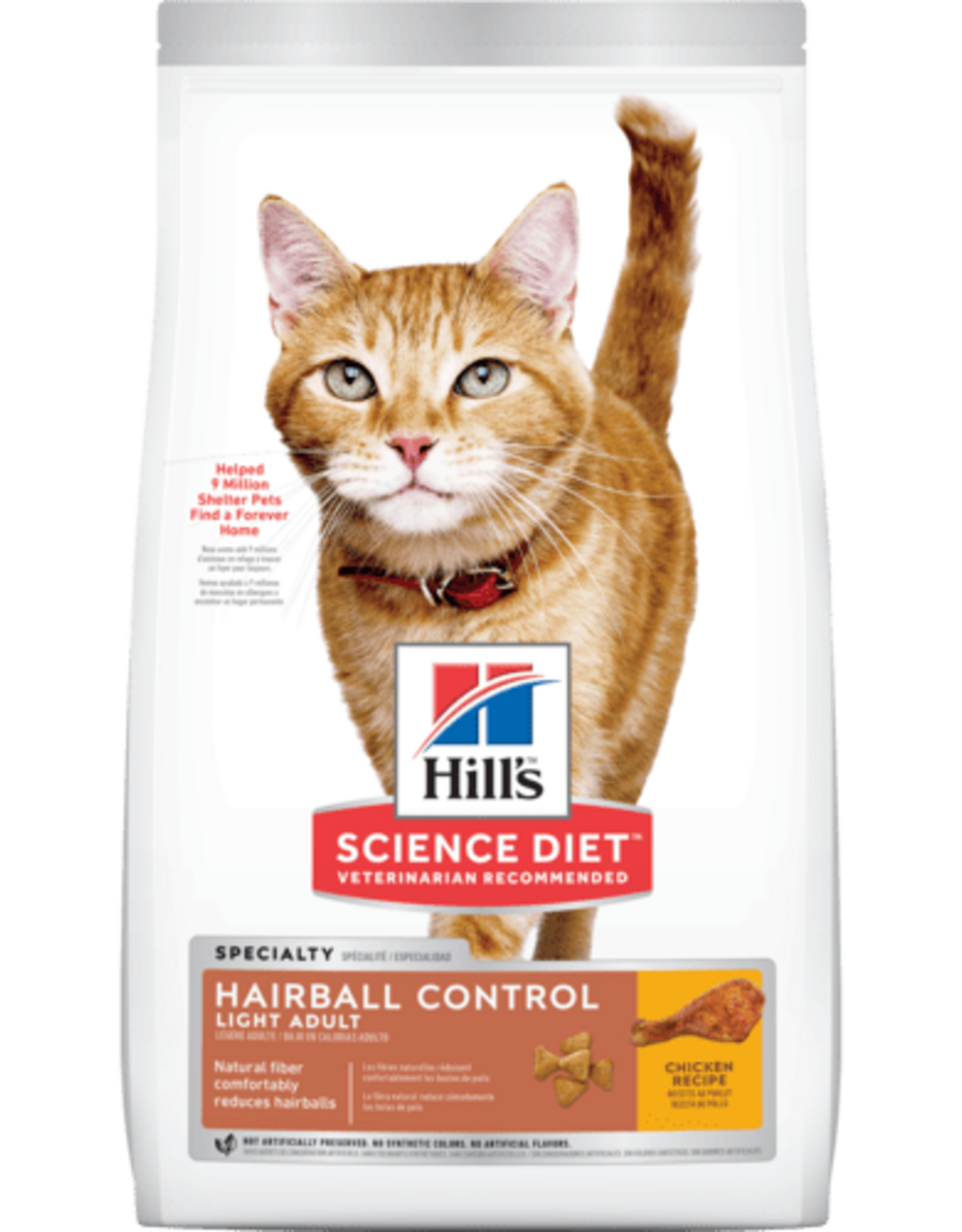 Hill's Science Diet Hill's Science Diet Cat Adult Hairball Light - 7 lb
