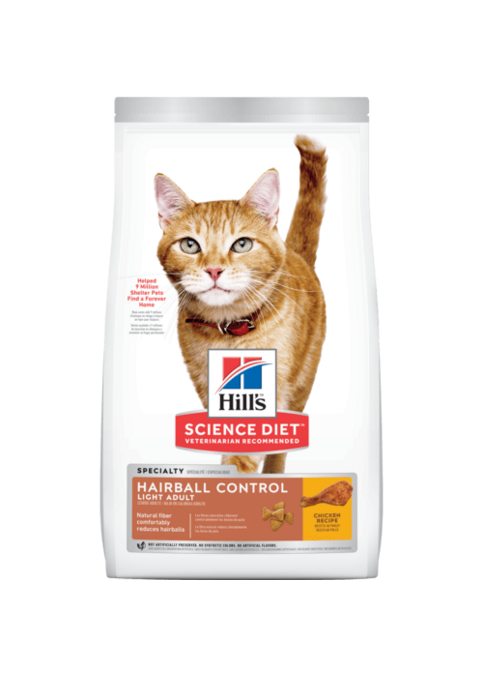 Hill's Science Diet Hill's Science Diet Cat Adult Hairball Light - 7 lb