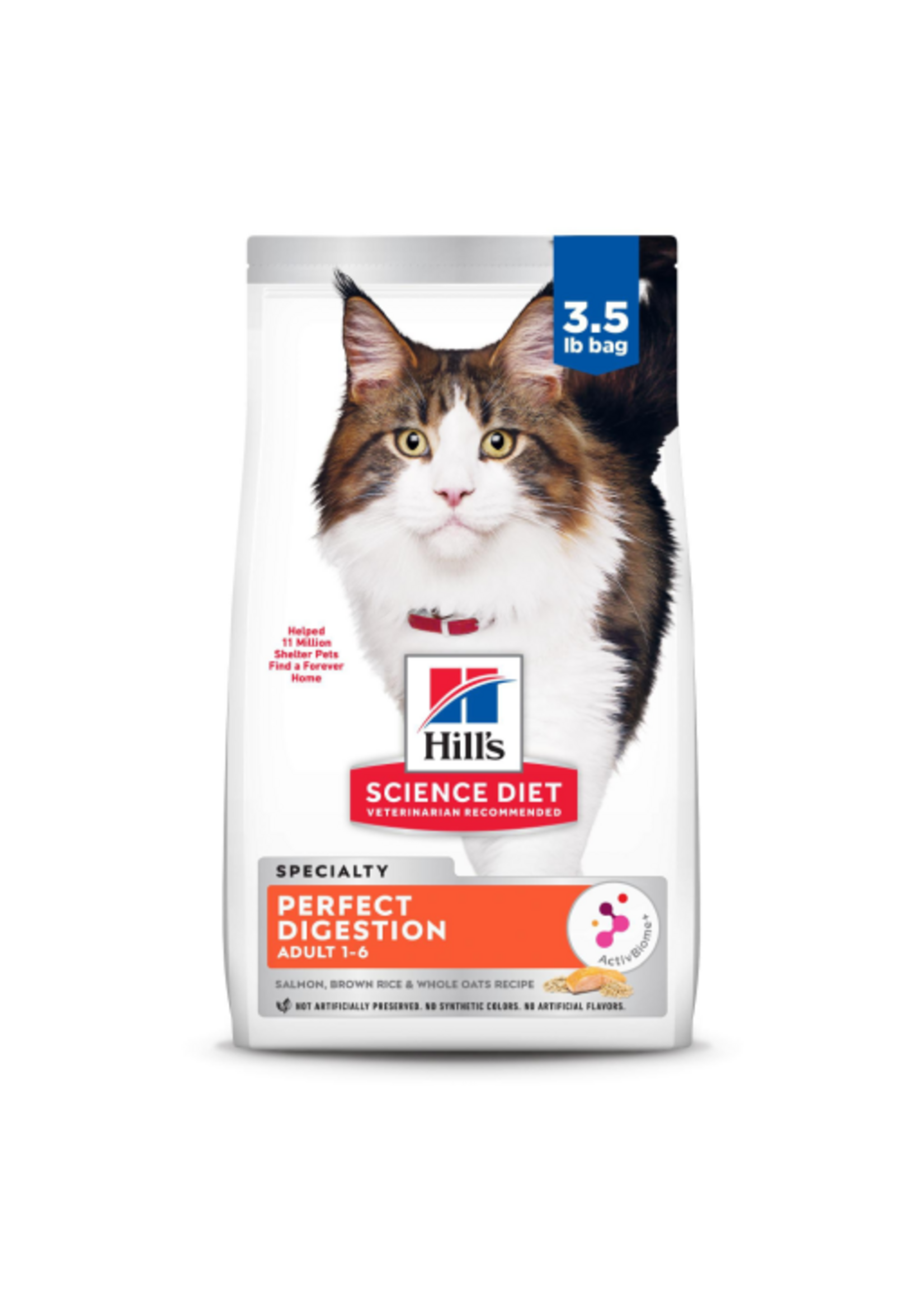 Hill's Science Diet Hill's Science Diet Cat Adult Perfect Digestion Salmon - 3.5 lb
