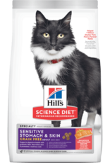 Hill's Science Diet Hill's Science Diet Cat Adult Sensitive Skin & Stomach Salmon - 13 lb