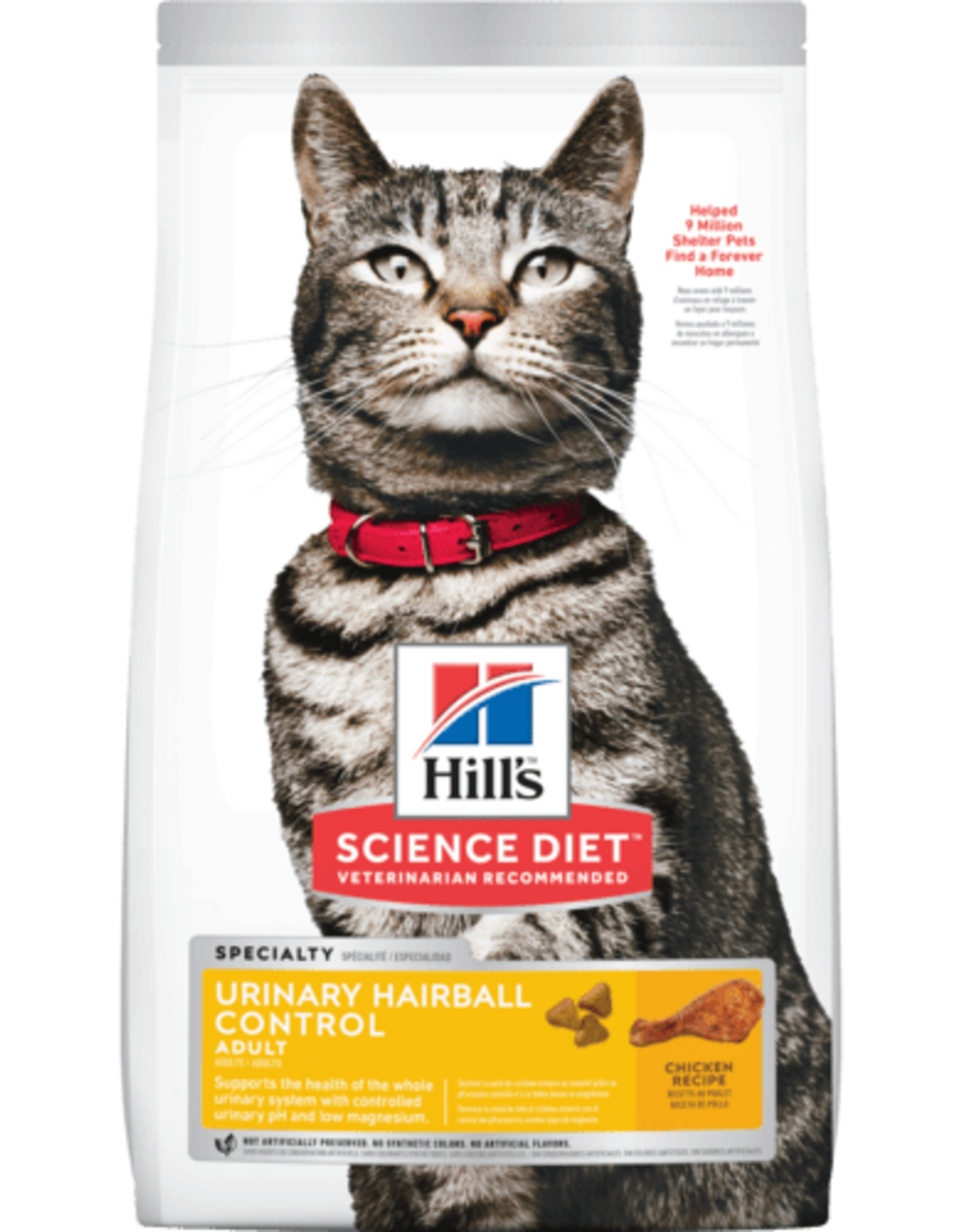 Hill's Science Diet Hill's Science Diet Cat Adult Urinary Hairball Control - 7 lb
