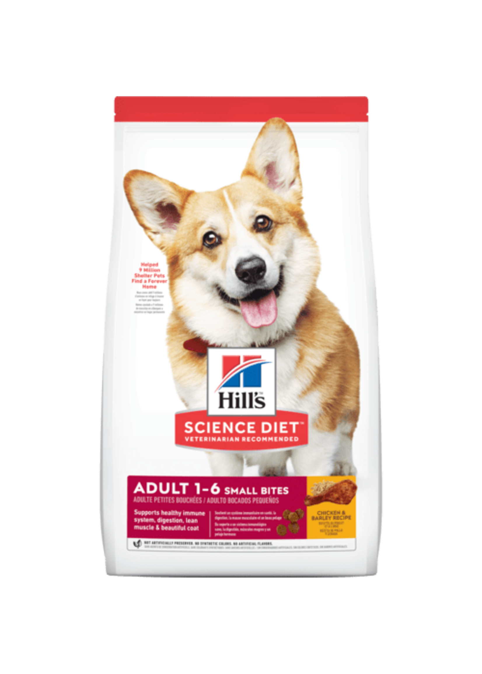 Hill's Science Diet Hill's Science Diet Adult Small Bites Chicken & Barley - 5 lb