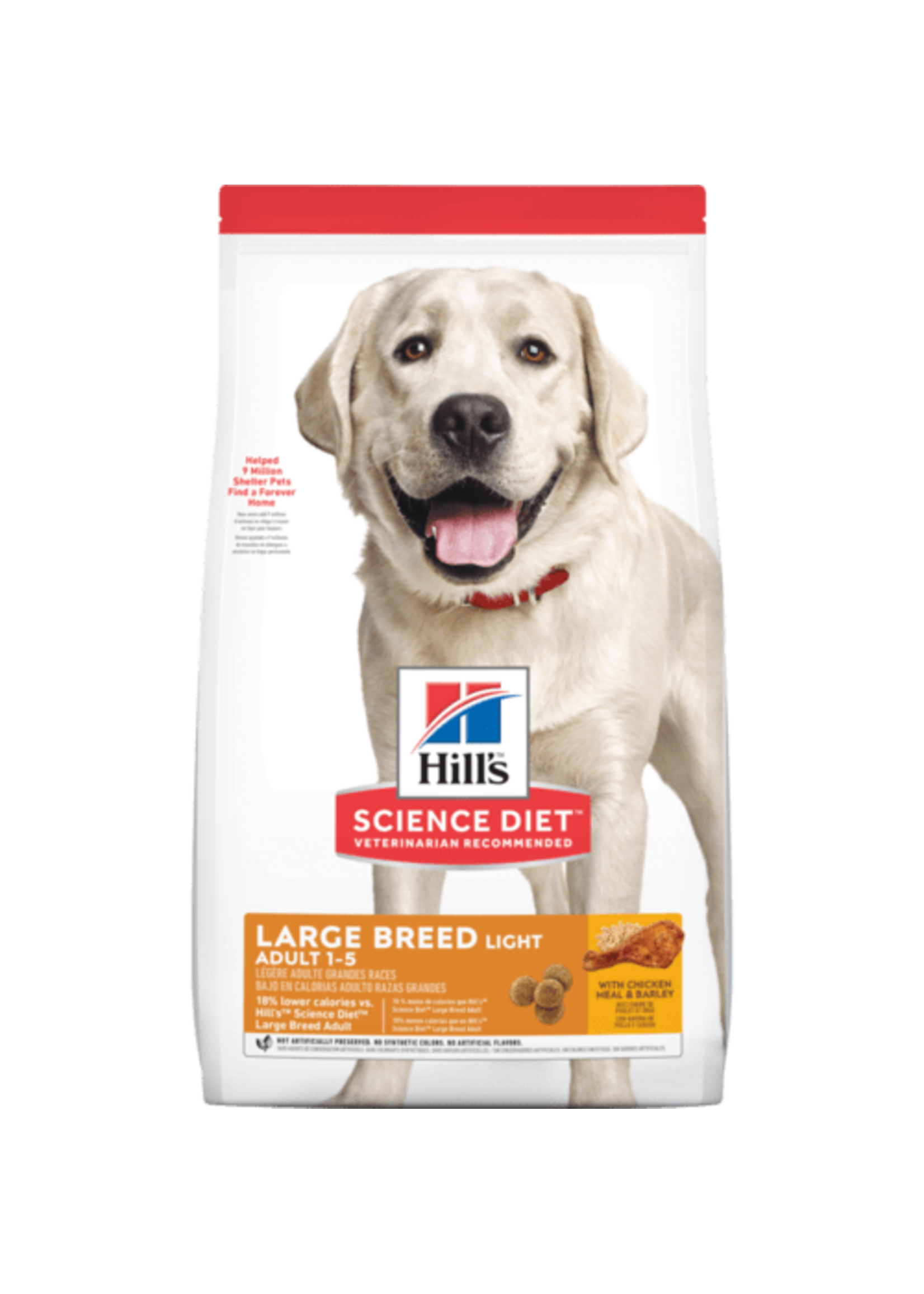 Hill's Science Diet Hill's Science Diet Dog Adult Light Large Breed - 15 lb