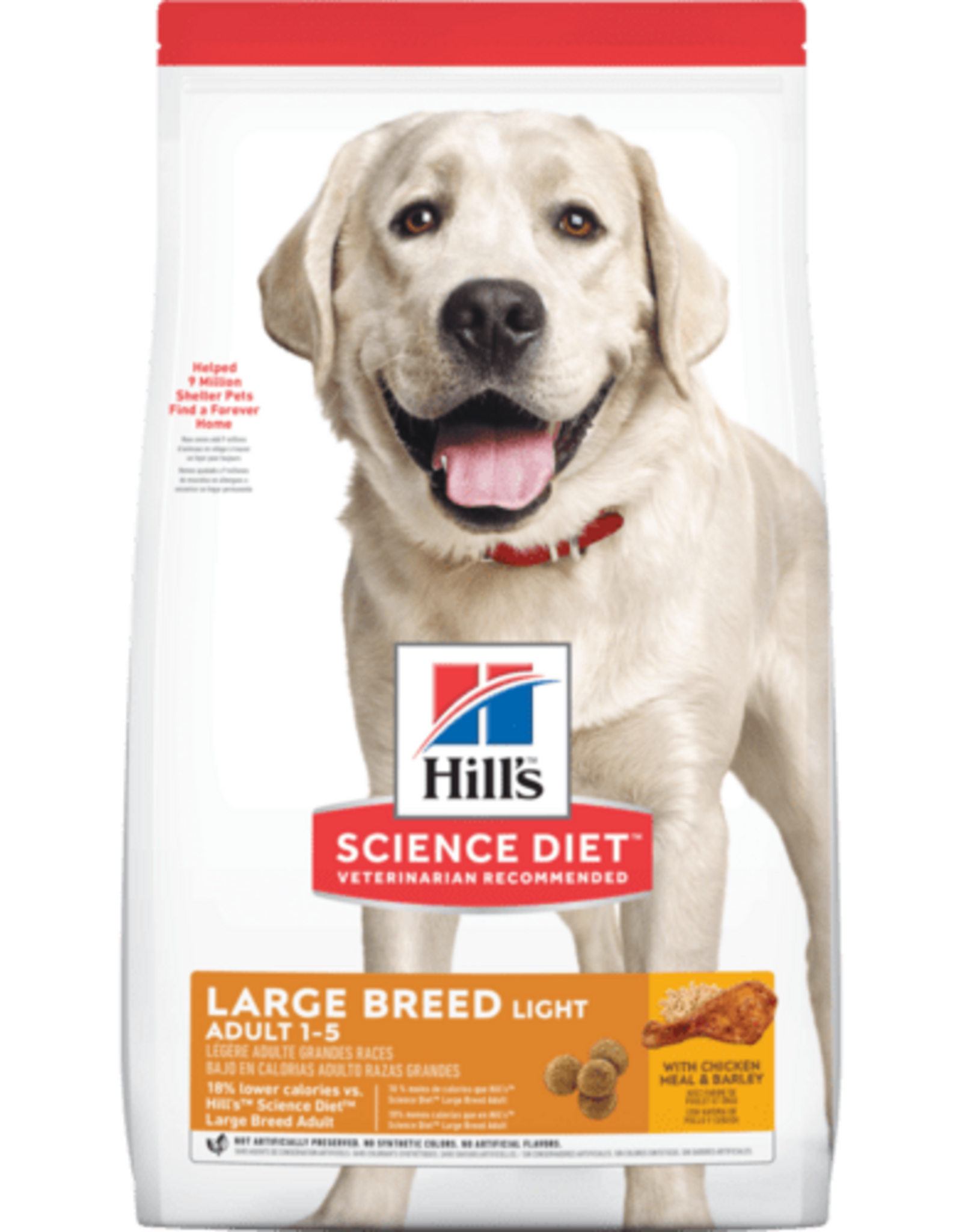 Hill's Science Diet Hill's Science Diet Dog Adult Light Large Breed - 30 lb