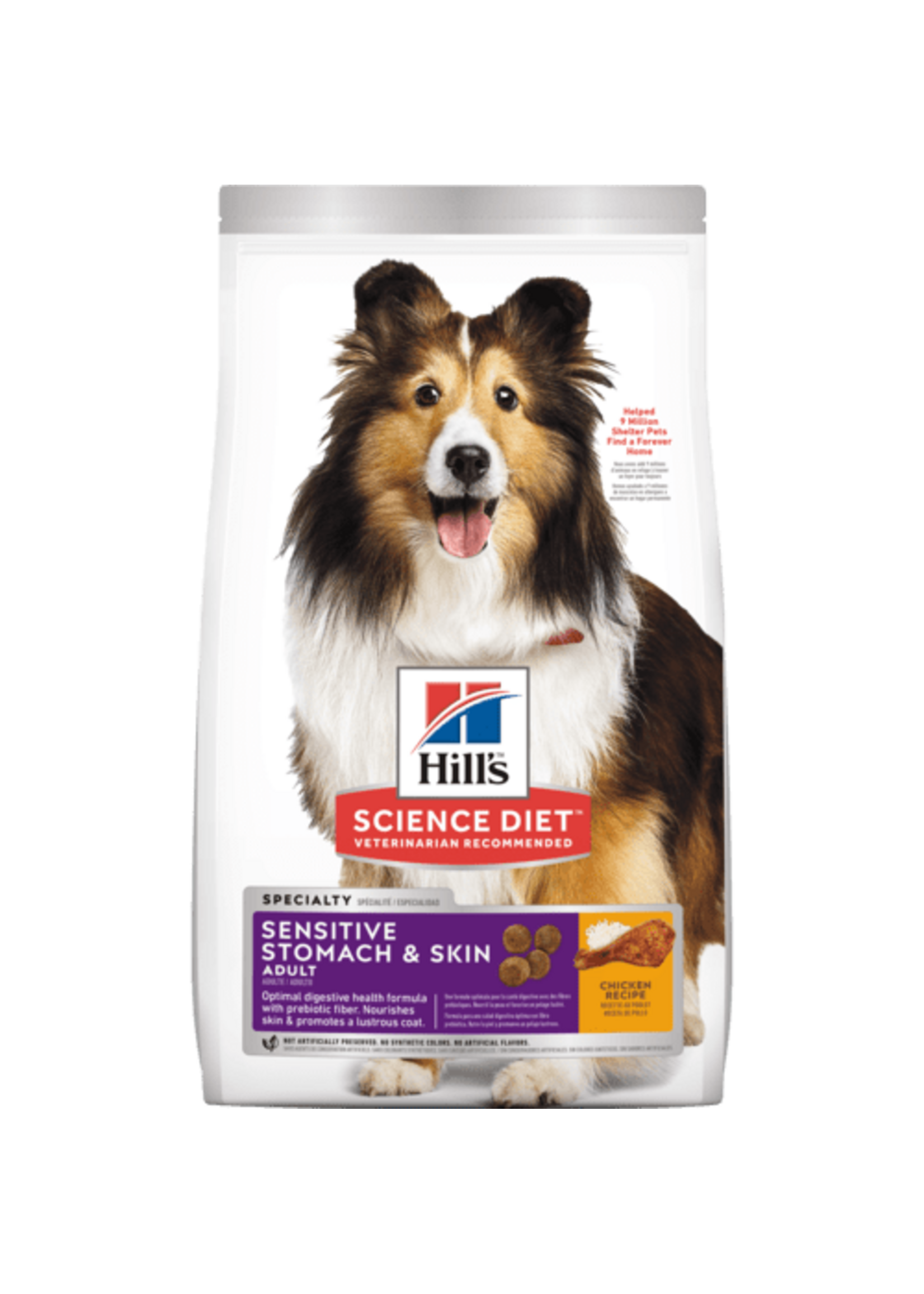 Hill's Science Diet Hill's Science Diet Dog Adult Sensitive Stomach & Skin - 4 lb