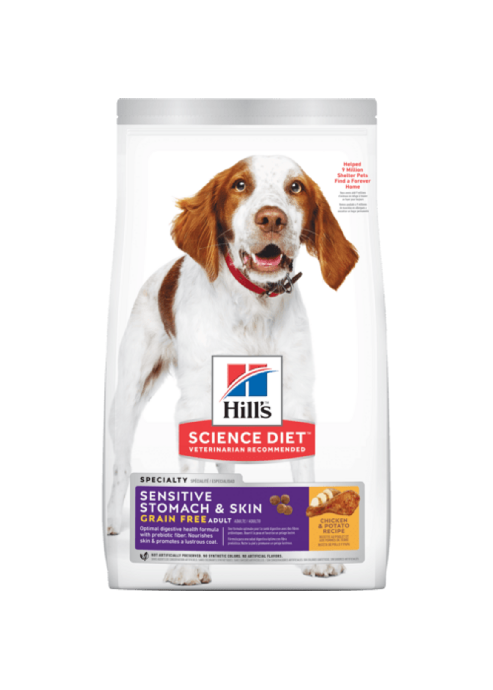 Hill's Science Diet Hill's Science Diet Dog Adult Sensitive Stomach & Skin Grain Free Chicken - 24 lb