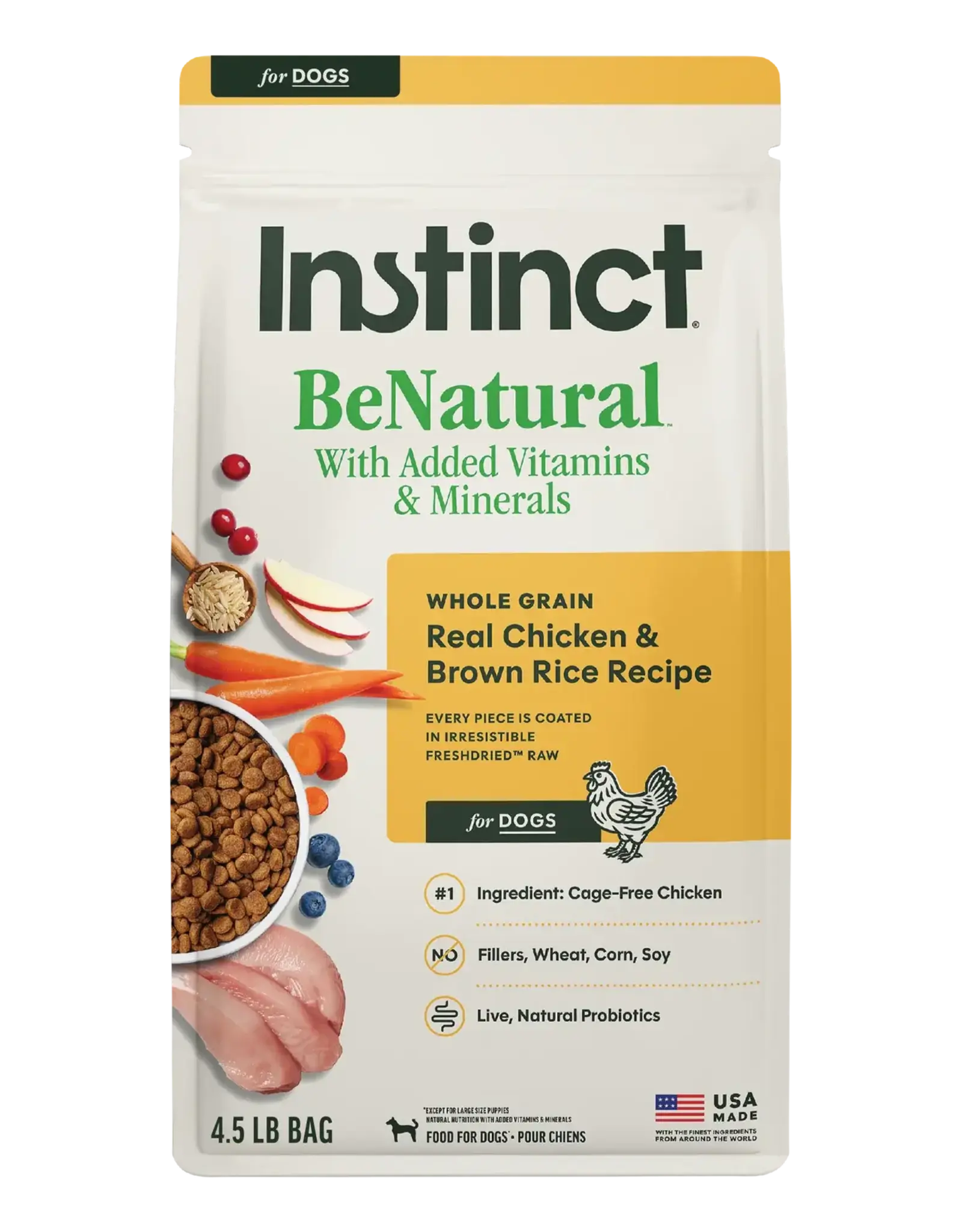 Instinct Nature's Variety Instinct Be Natural Chicken & Brown Rice - 25 lbs