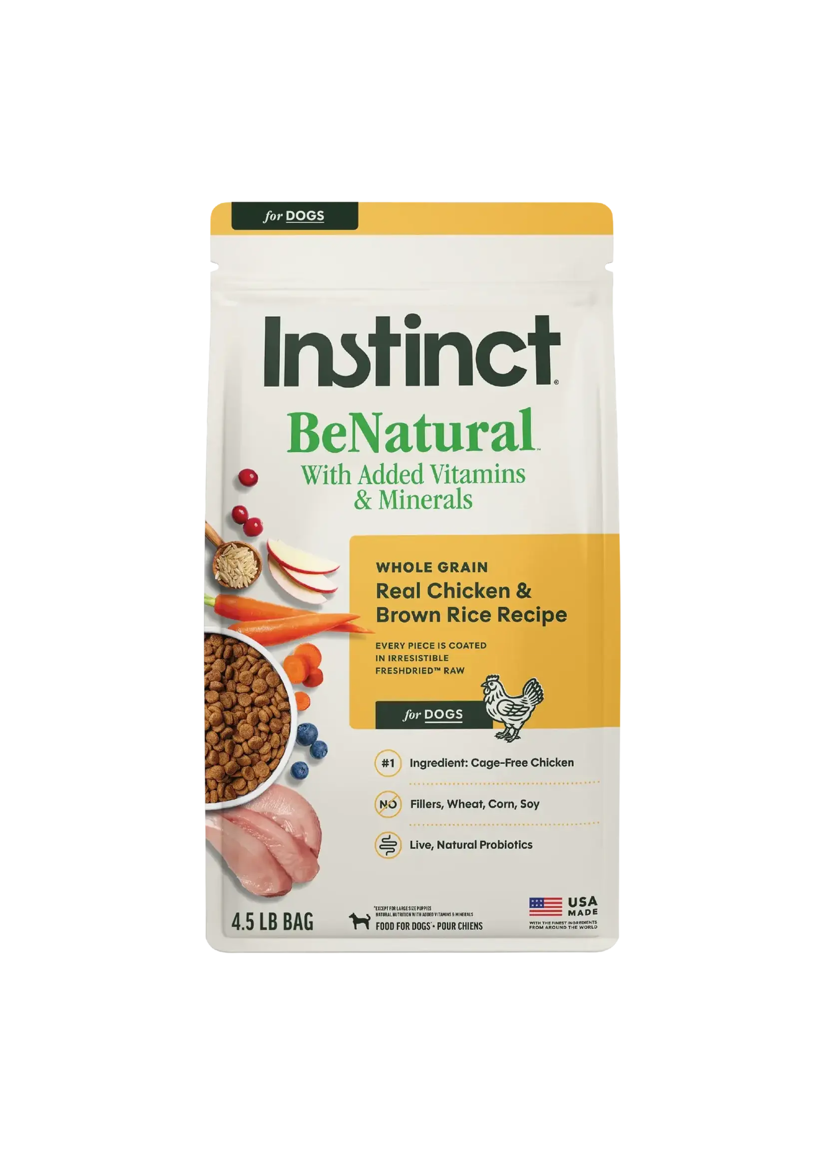 Instinct Nature's Variety Instinct Be Natural Chicken & Brown Rice - 25 lbs