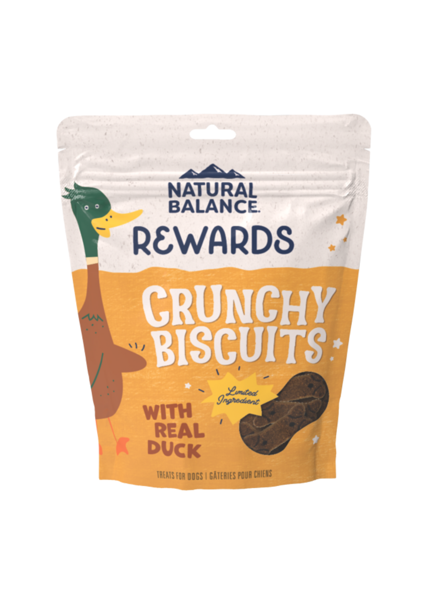 Natural Balance Natural Balance Rewards Crunchy Biscuits with Real Duck Dog Treats - 14 oz