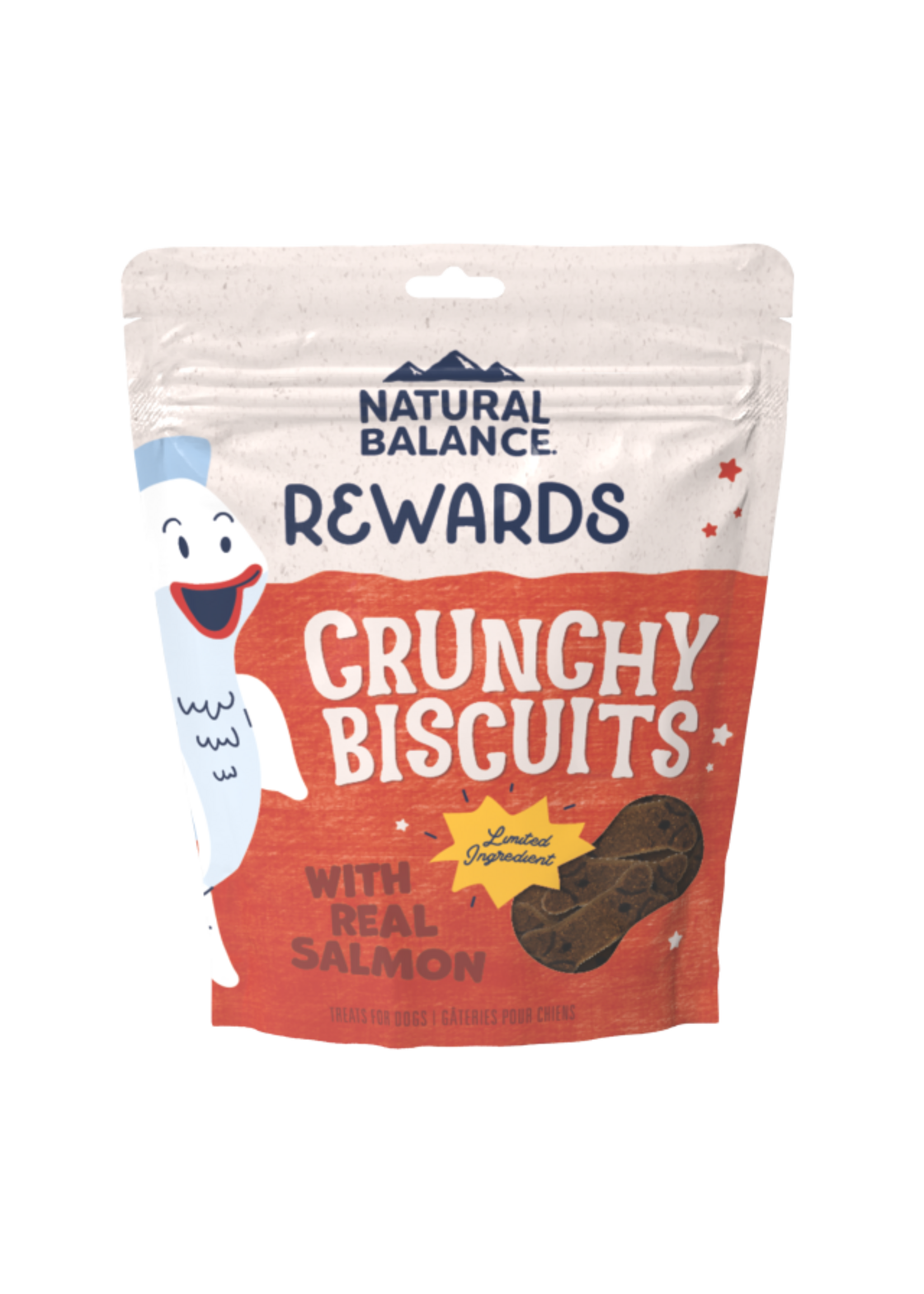 Natural Balance Natural Balance Rewards Crunchy Biscuits with Real Salmon Dog Treats - 14 oz