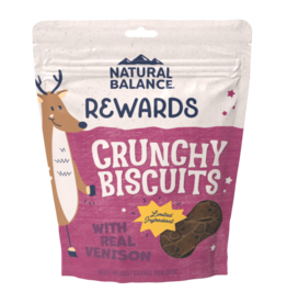 Natural Balance Natural Balance Rewards Crunchy Biscuits with Real Venison Dog Treats - 14 oz