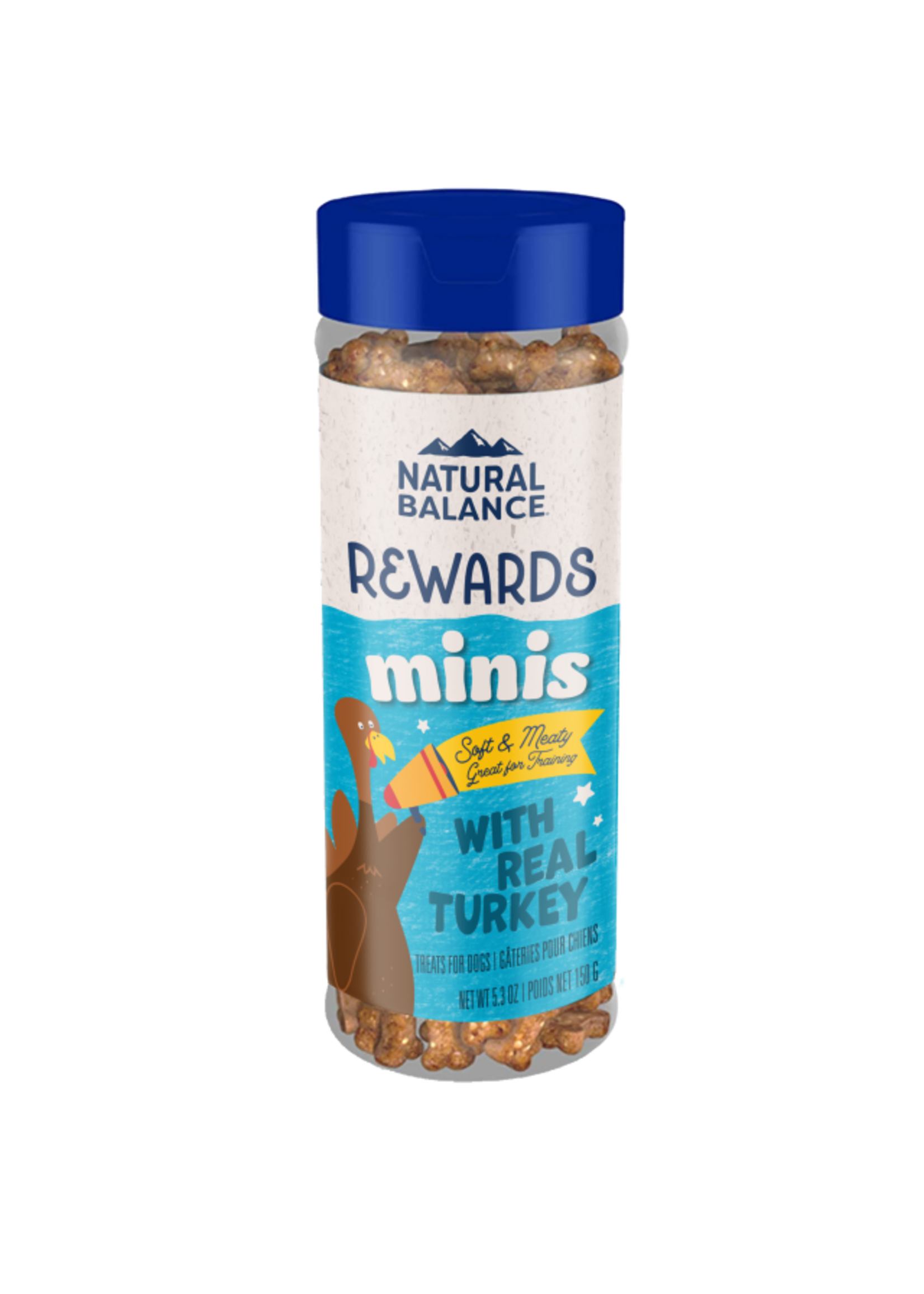 Natural Balance Natural Balance Rewards Minis With Real Turkey Training Dog Treats - 5.3 oz