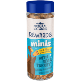 Natural Balance Natural Balance Rewards Minis With Real Turkey Training Dog Treats - 5.3 oz