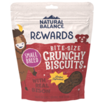 Natural Balance Natural Balance Rewards Crunchy Biscuits Small Breed with Real Bison - 8 oz