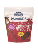 Natural Balance Natural Balance Rewards Crunchy Biscuits Small Breed with Real Bison - 8 oz