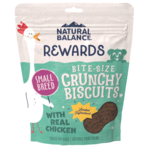 Natural Balance Natural Balance Rewards Crunchy Biscuits Small Breed with Real Chicken - 8 oz